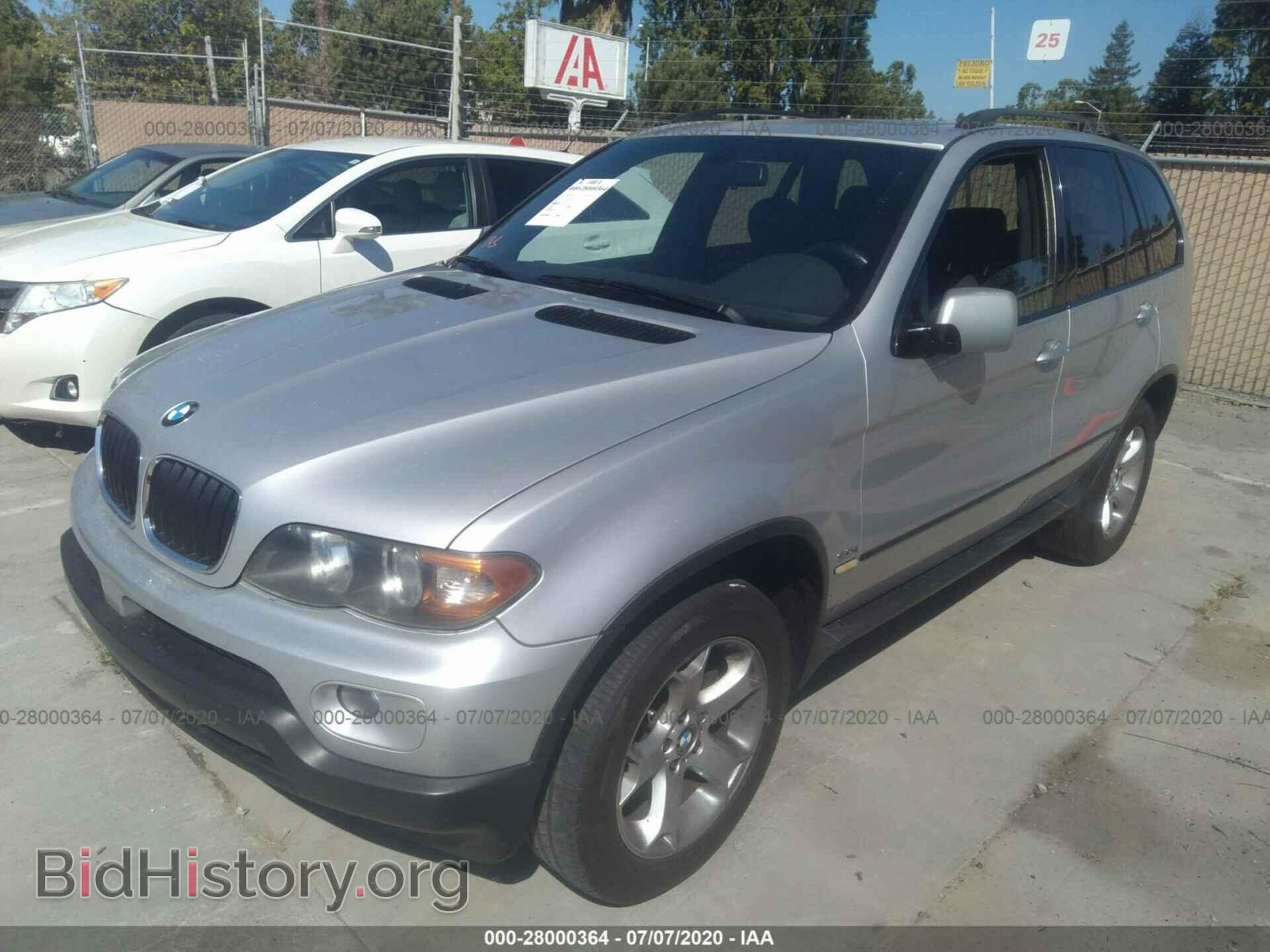 2006 BMW X5 - VIN: 5UXFA13526LY24981 - Фото 2