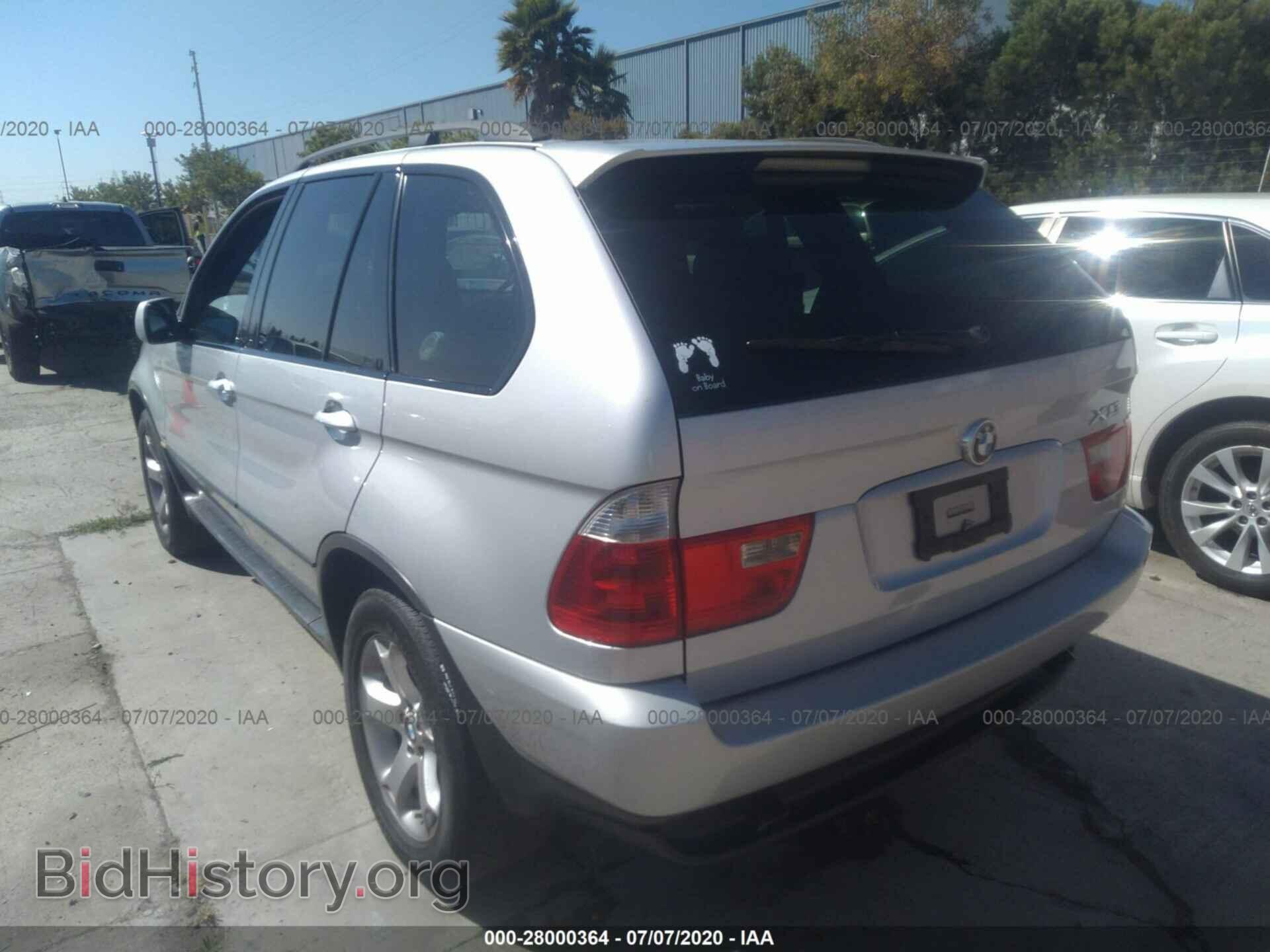 2006 BMW X5 - VIN: 5UXFA13526LY24981 - Фото 3