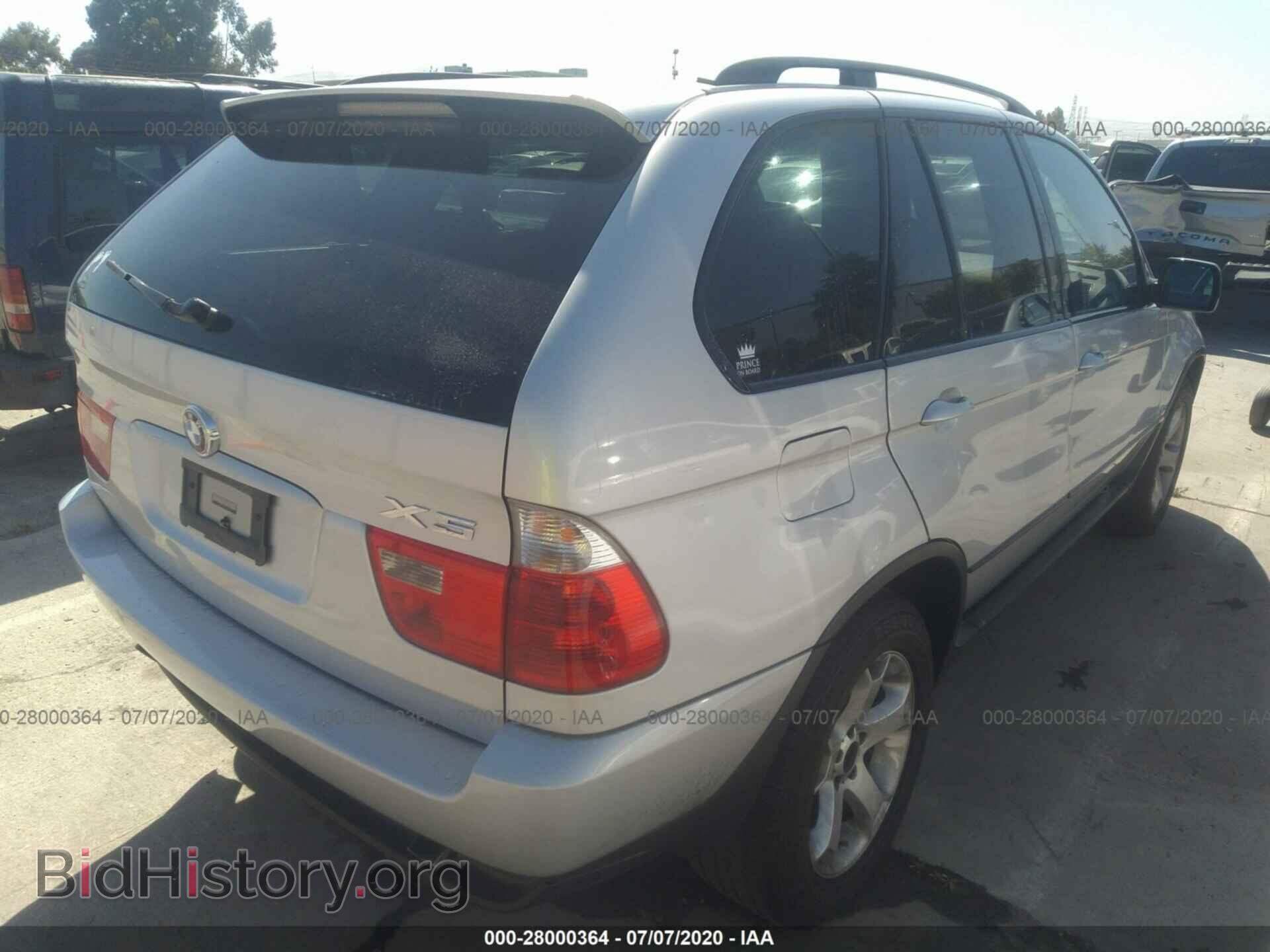 2006 BMW X5 - VIN: 5UXFA13526LY24981 - Фото 4