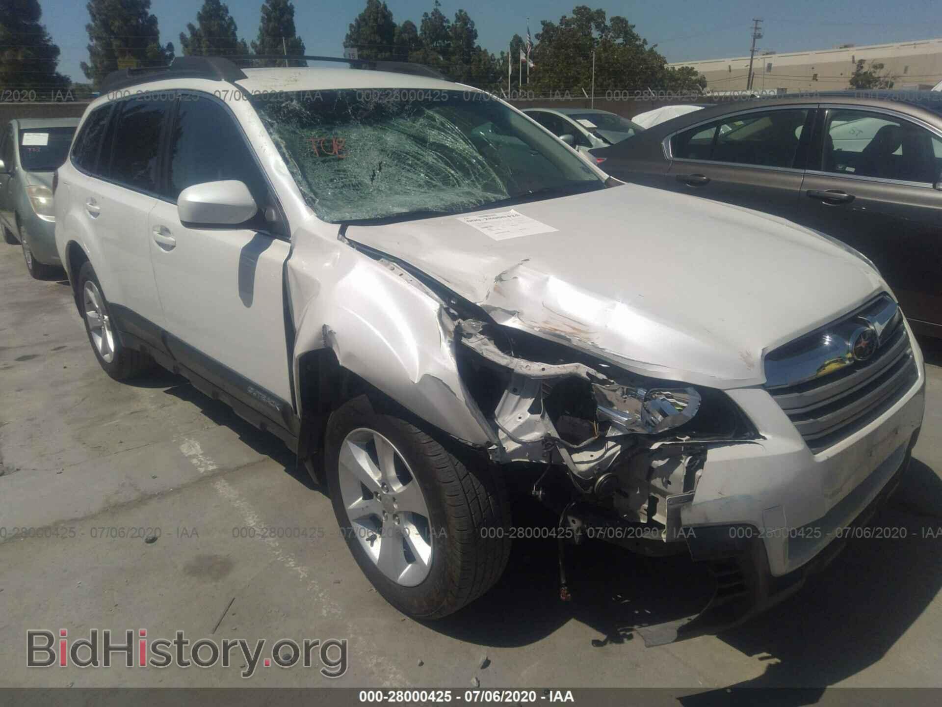 Фотография 4S4BRBCC9E3260432 - SUBARU OUTBACK 2014