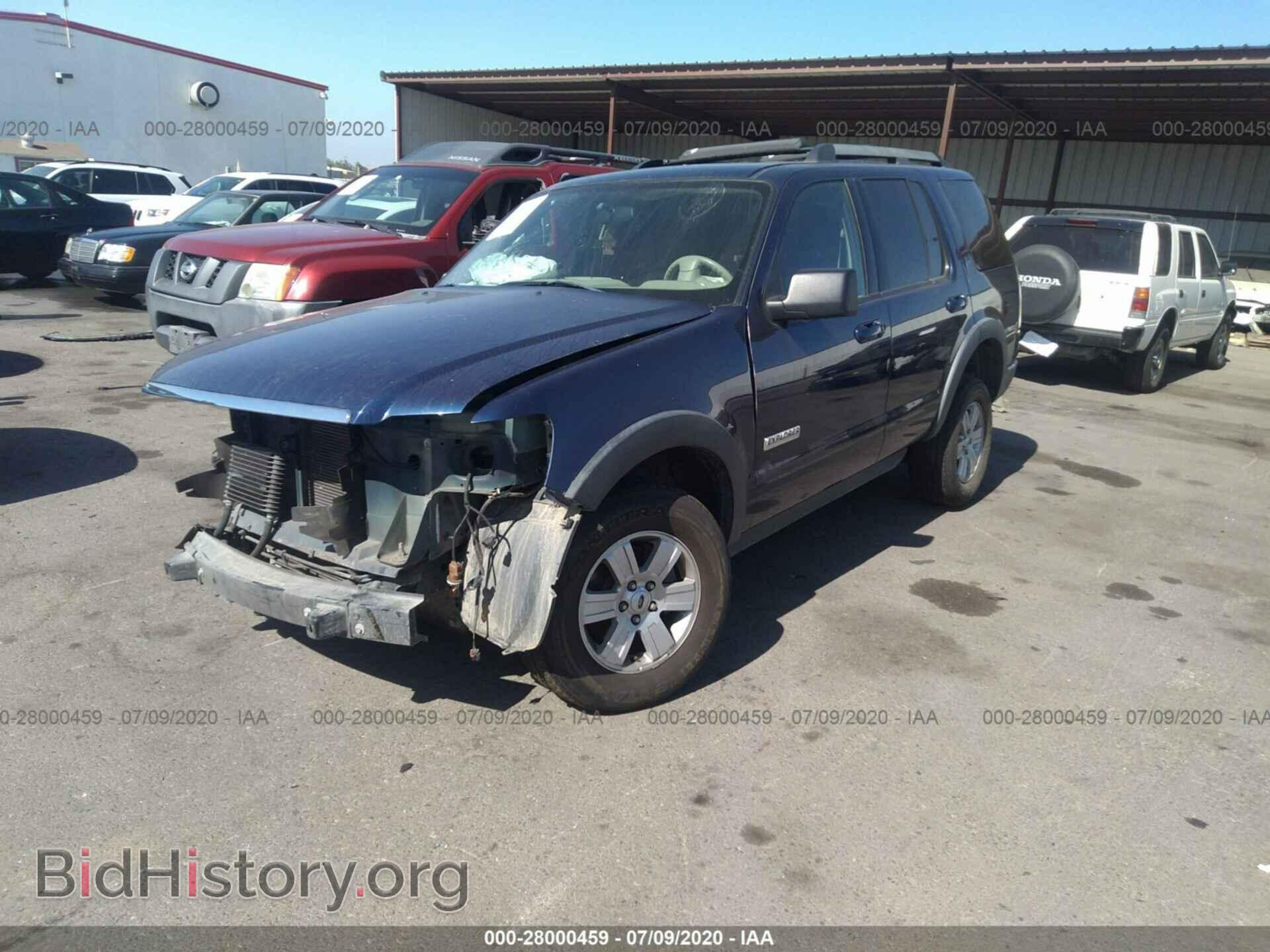 2007 FORD EXPLORER - VIN: 1FMEU73E27UB30208 - Фото 2
