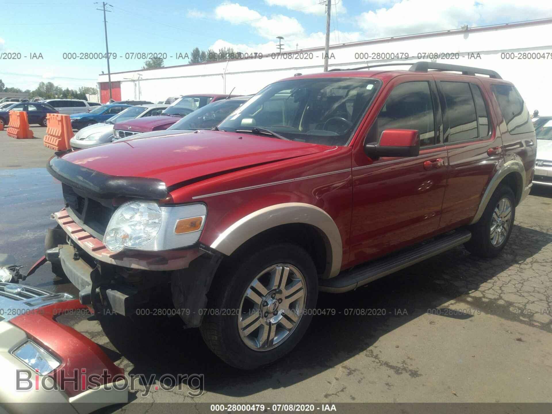 2010 FORD EXPLORER - VIN: 1FMEU7E8XAUA34891 - Фото 2