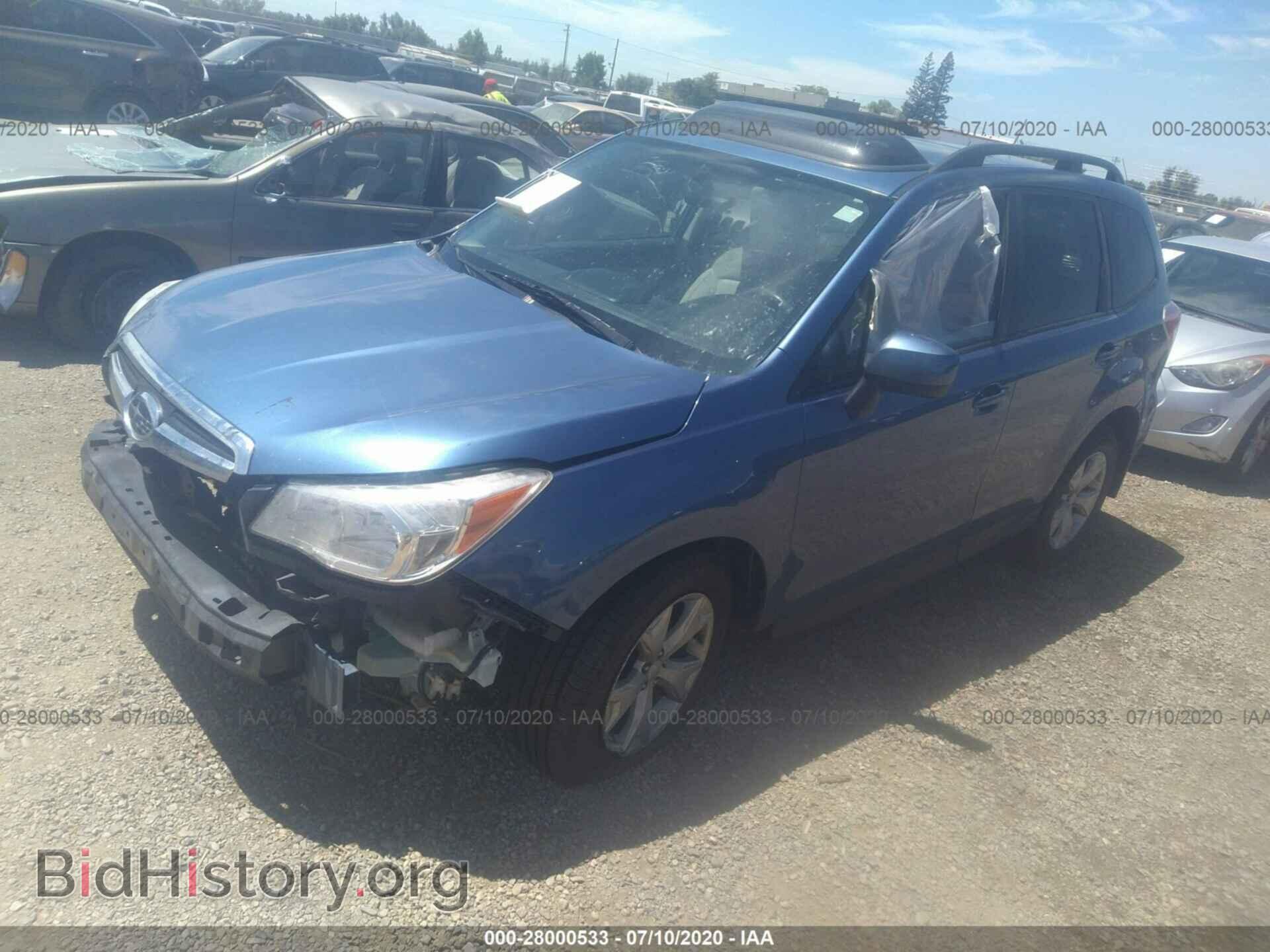 2015 SUBARU FORESTER - VIN: JF2SJADC7FH443810 - Фото 2