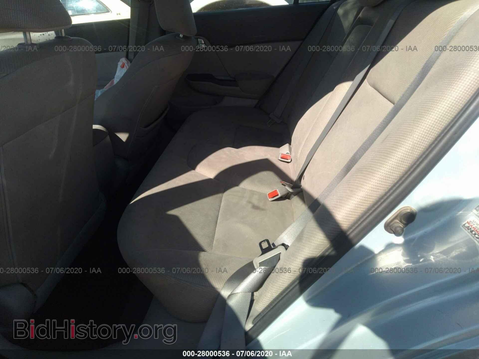 2012 HONDA CIVIC SDN - VIN: 19XFB2F82CE345698 - Фото 8