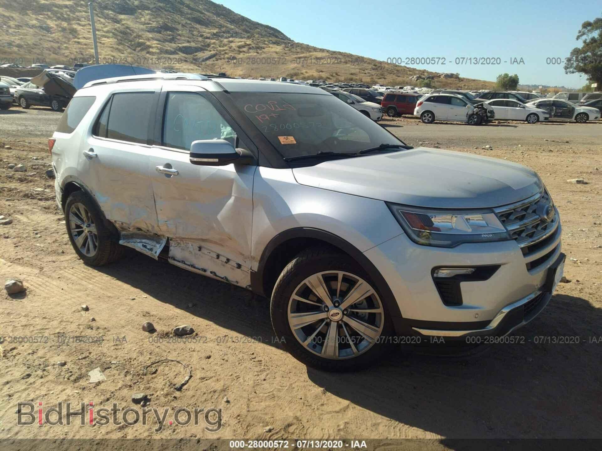 Фотография 1FM5K7F82JGB45633 - FORD EXPLORER 2018
