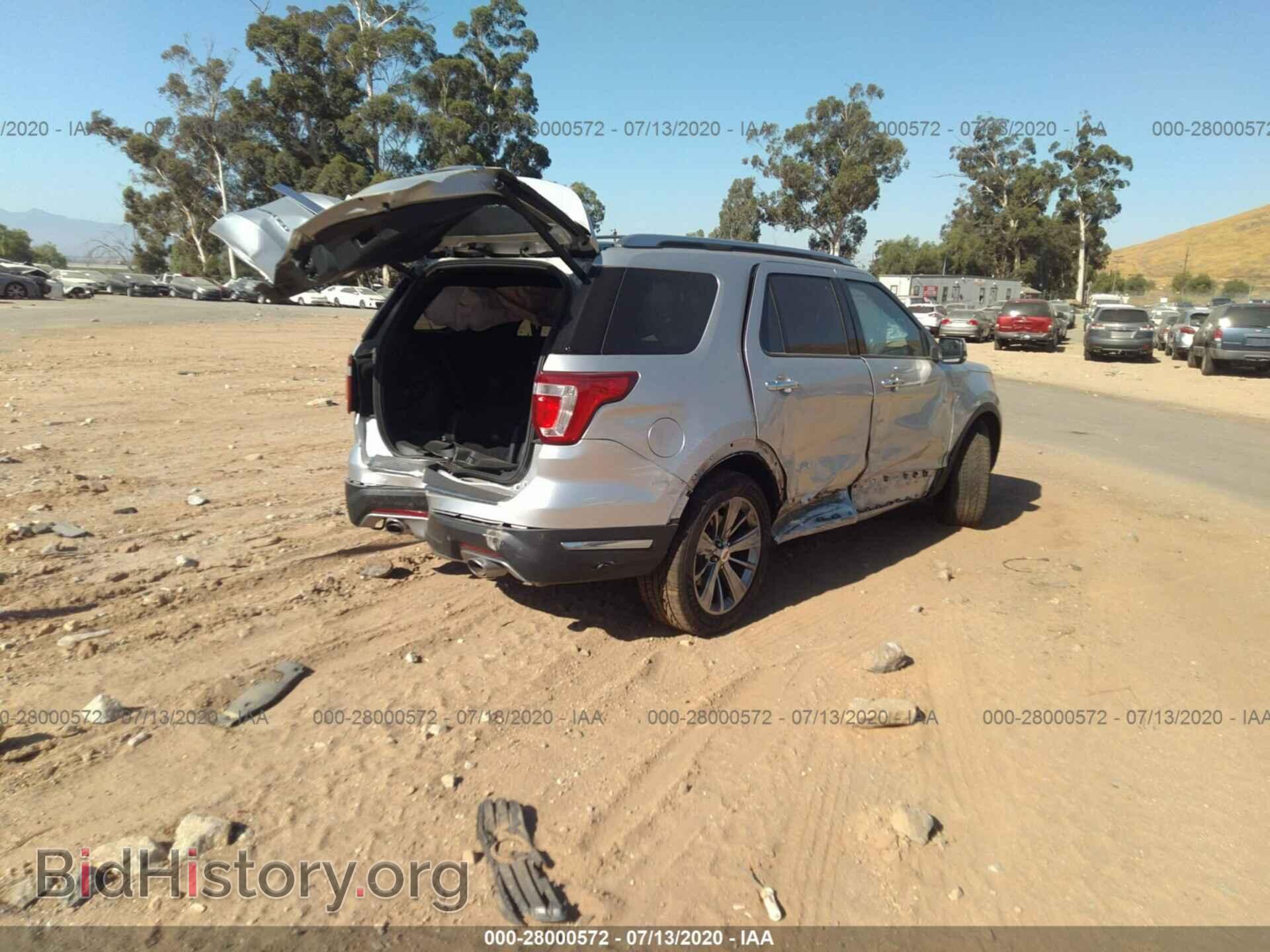 2018 FORD EXPLORER - VIN: 1FM5K7F82JGB45633 - Фото 4