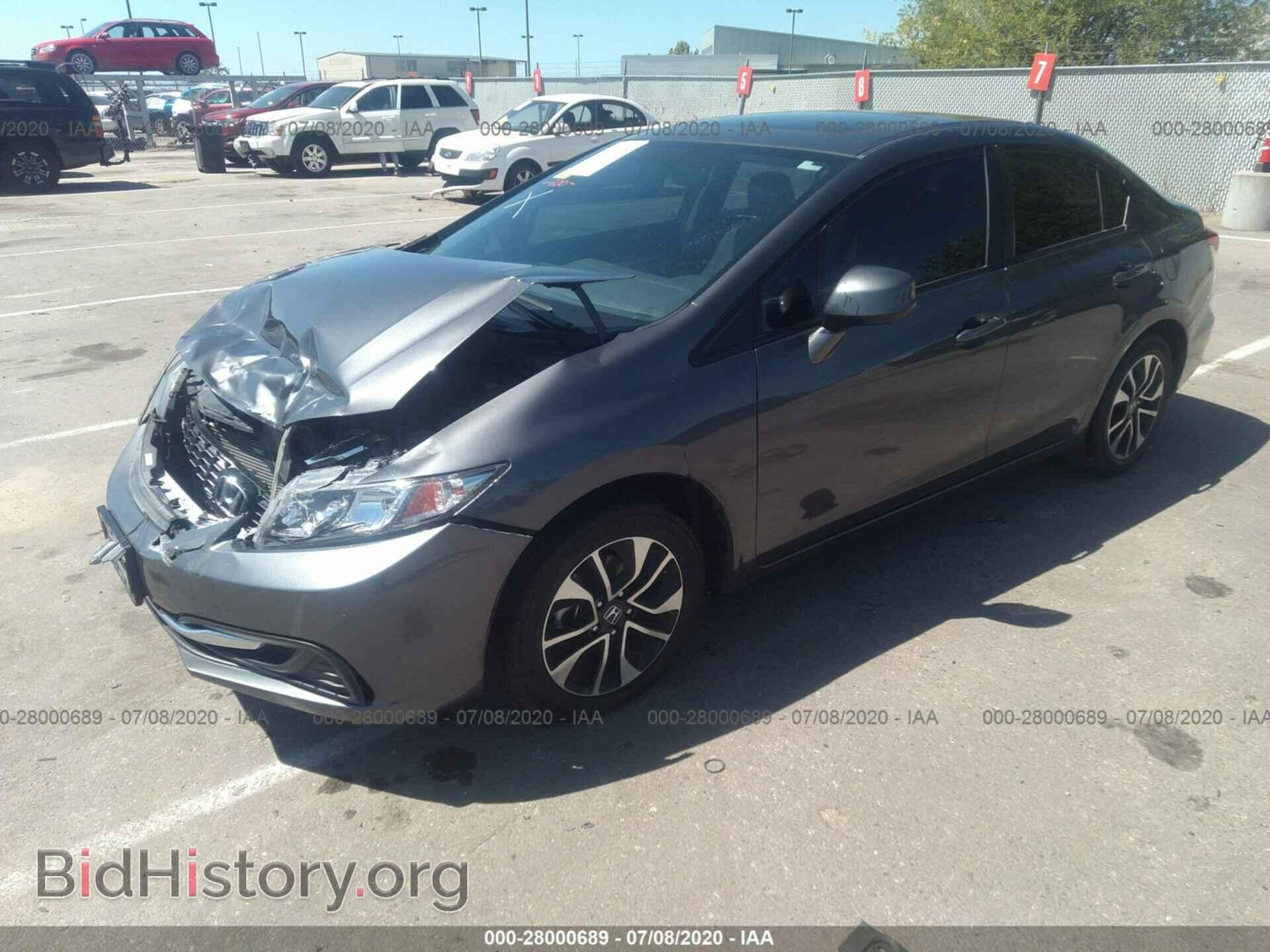 2013 HONDA CIVIC - VIN: 2HGFB2F82DH555516 - Photo 2