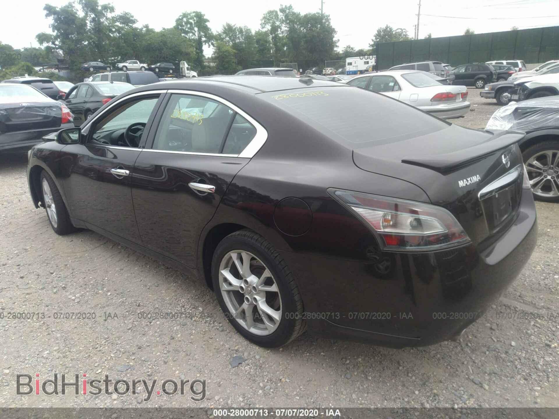 2014 NISSAN MAXIMA - VIN: 1N4AA5AP1EC496254 - Фото 3