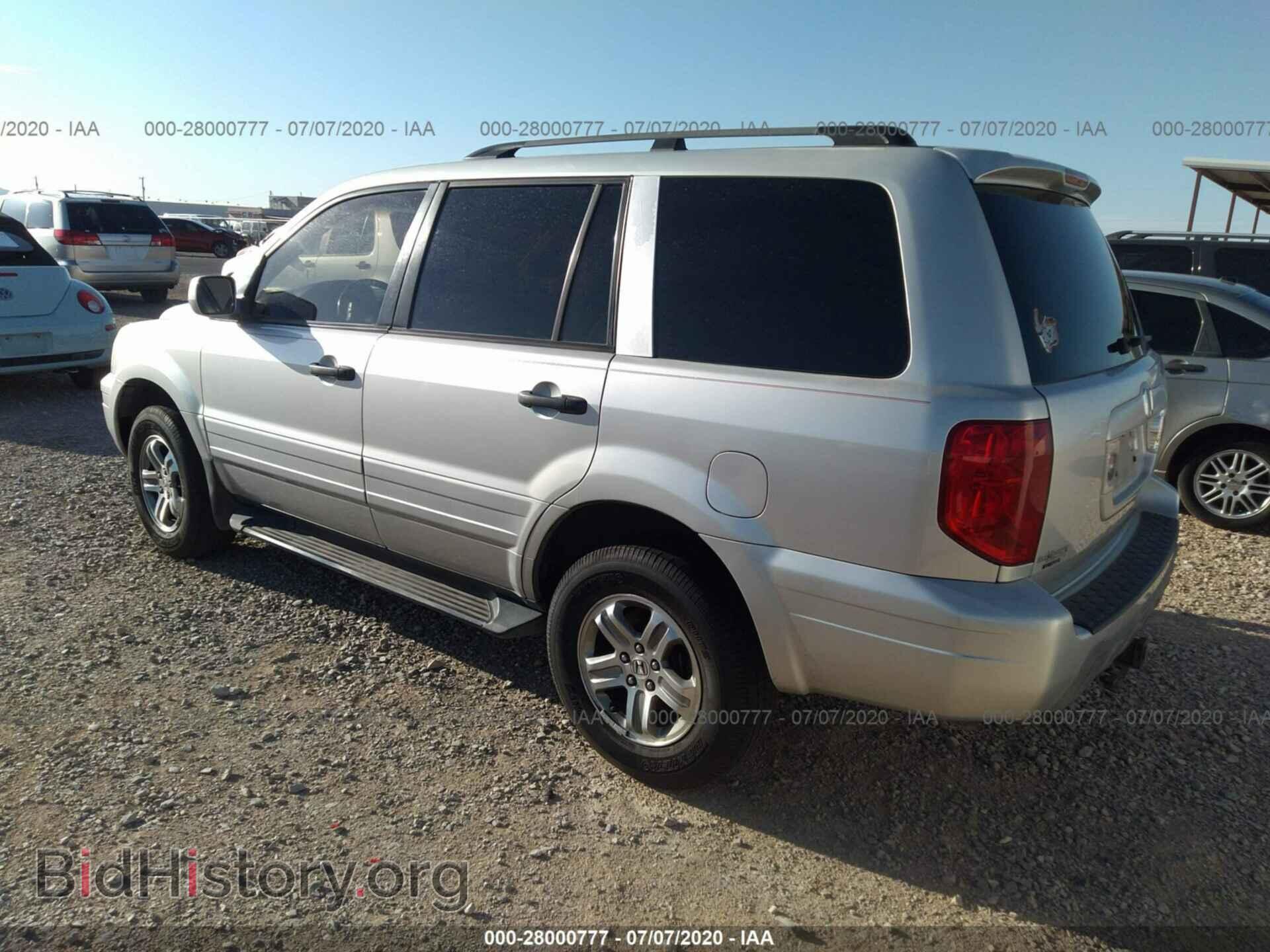 2005 HONDA PILOT - VIN: 5FNYF18525B044985 - Photo 3