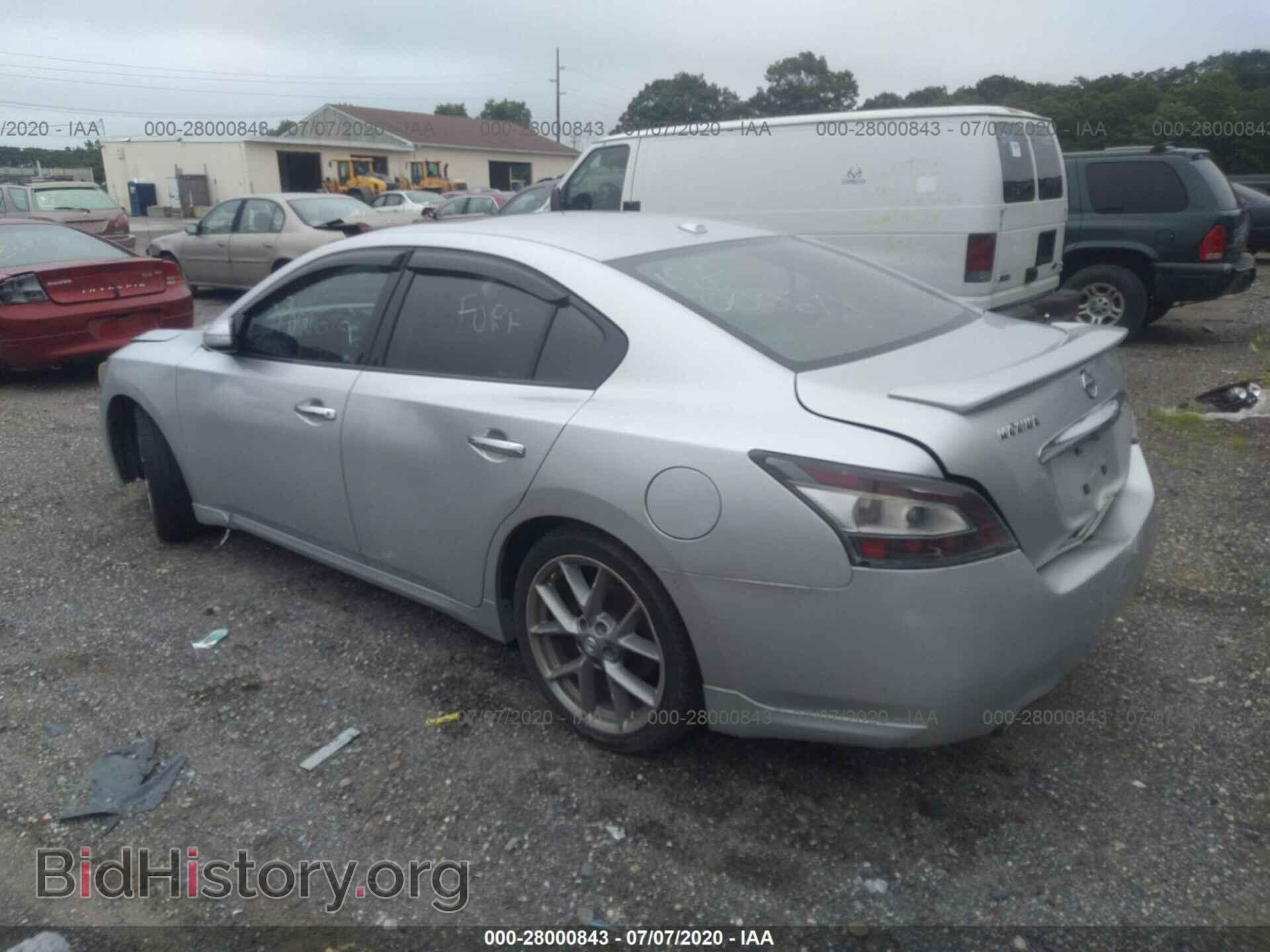 2011 NISSAN MAXIMA - VIN: 1N4AA5AP0BC866590 - Фото 3