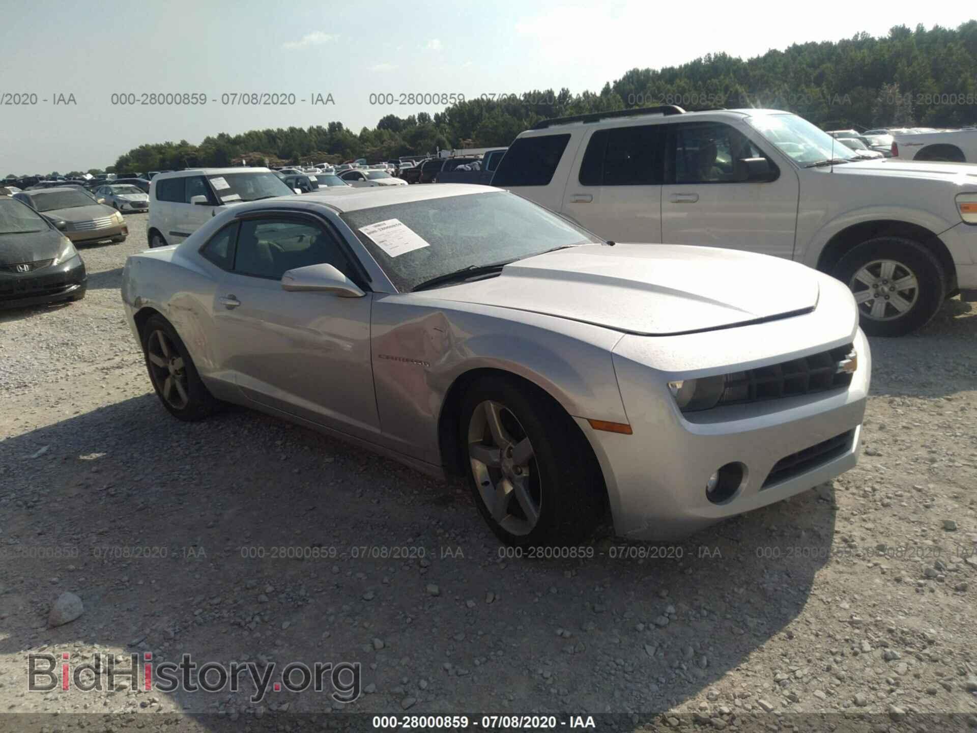 Photo 2G1FB1E31C9192769 - CHEVROLET CAMARO 2012