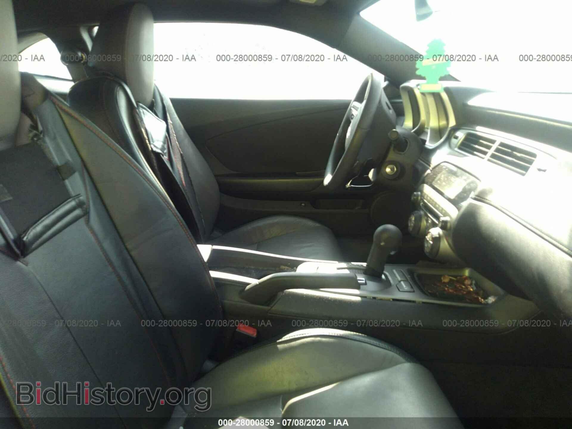 2012 CHEVROLET CAMARO - VIN: 2G1FB1E31C9192769 - Фото 5