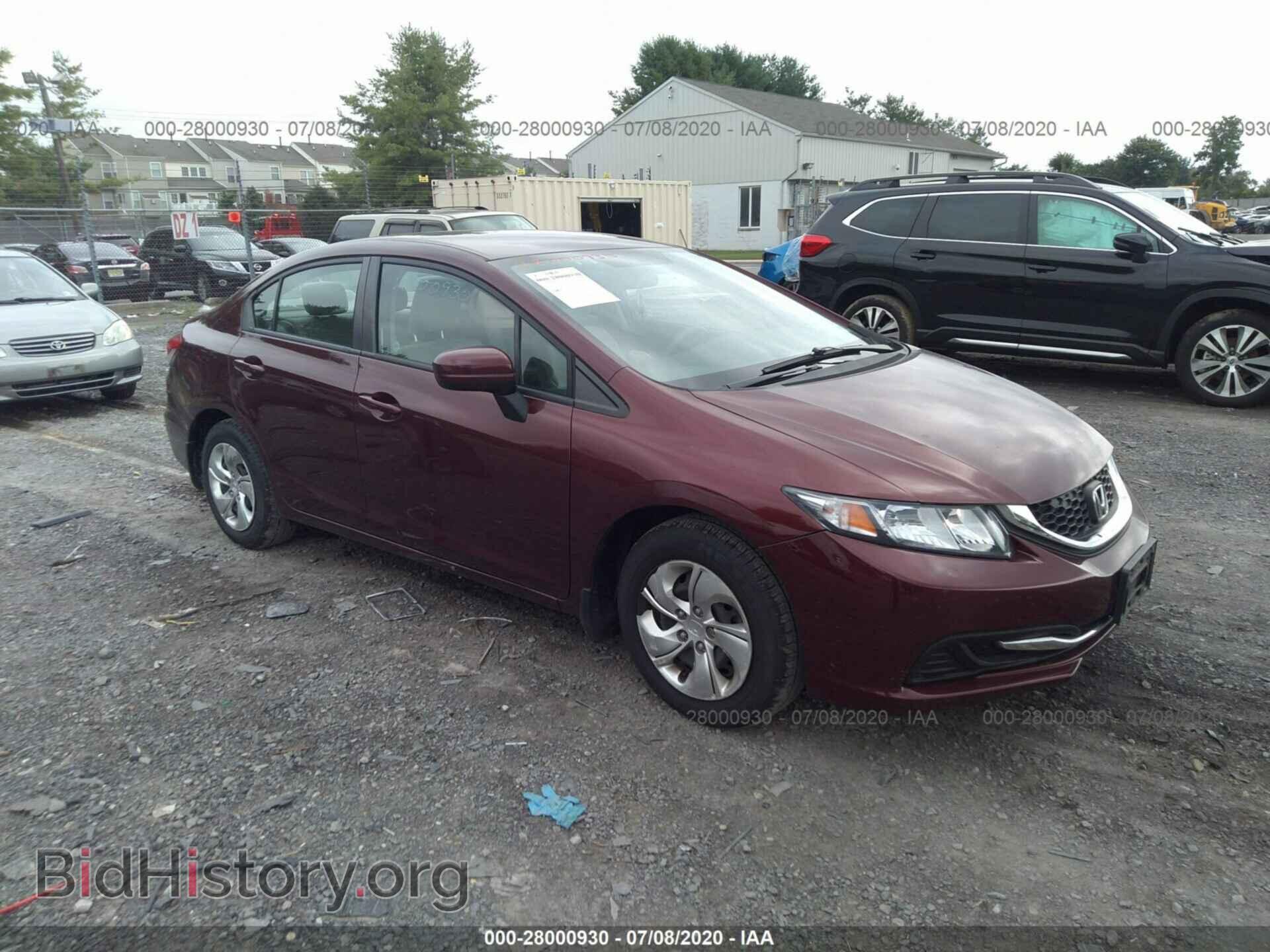 Фотография 19XFB2F54EE215432 - HONDA CIVIC SEDAN 2014