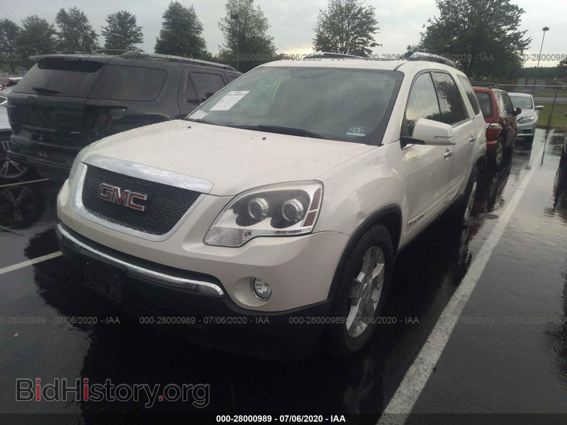 2008 GMC ACADIA - VIN: 1GKEV33718J166152 - Фото 2