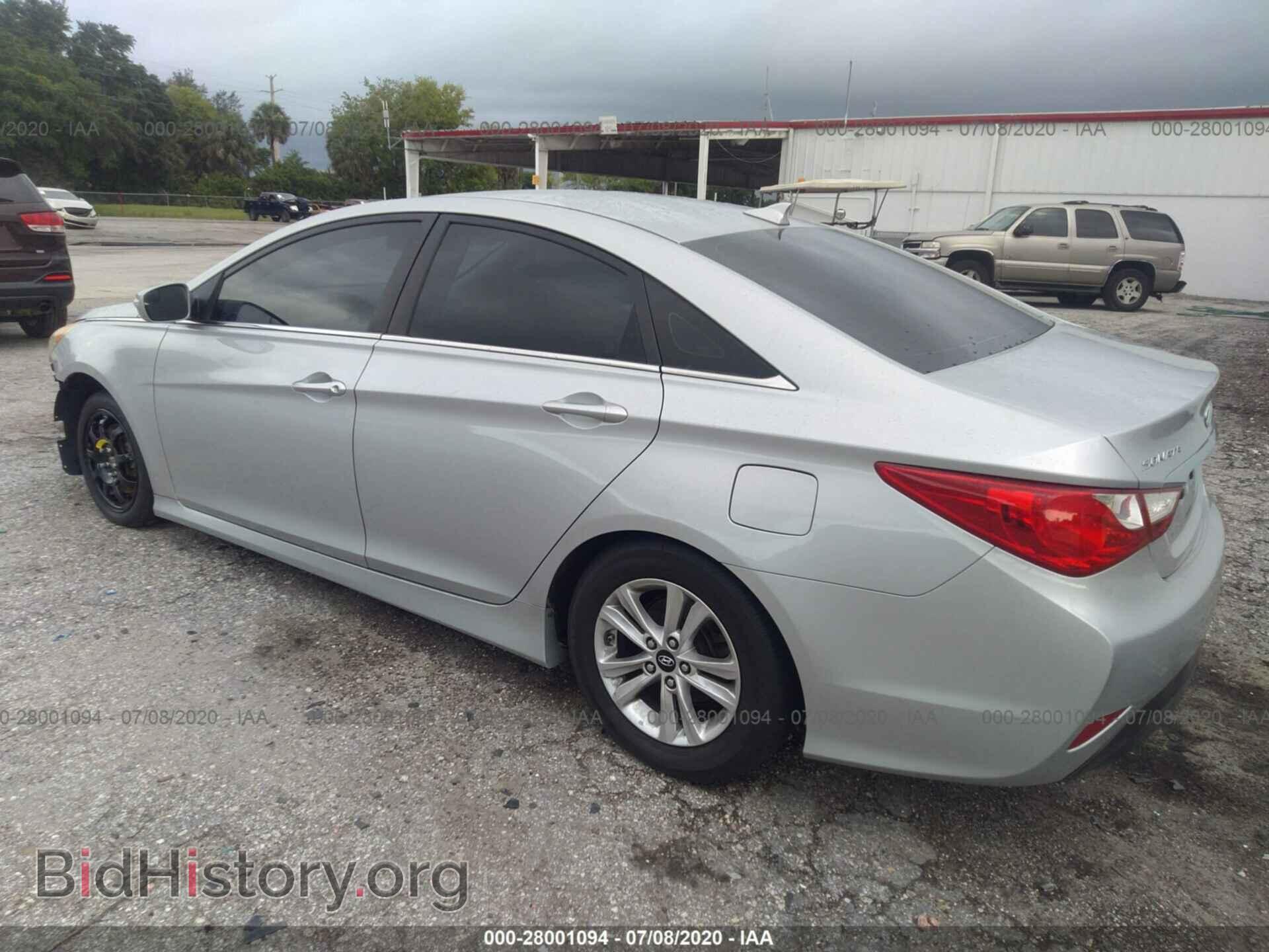 2014 HYUNDAI SONATA - VIN: 5NPEB4AC3EH897728 - Фото 3