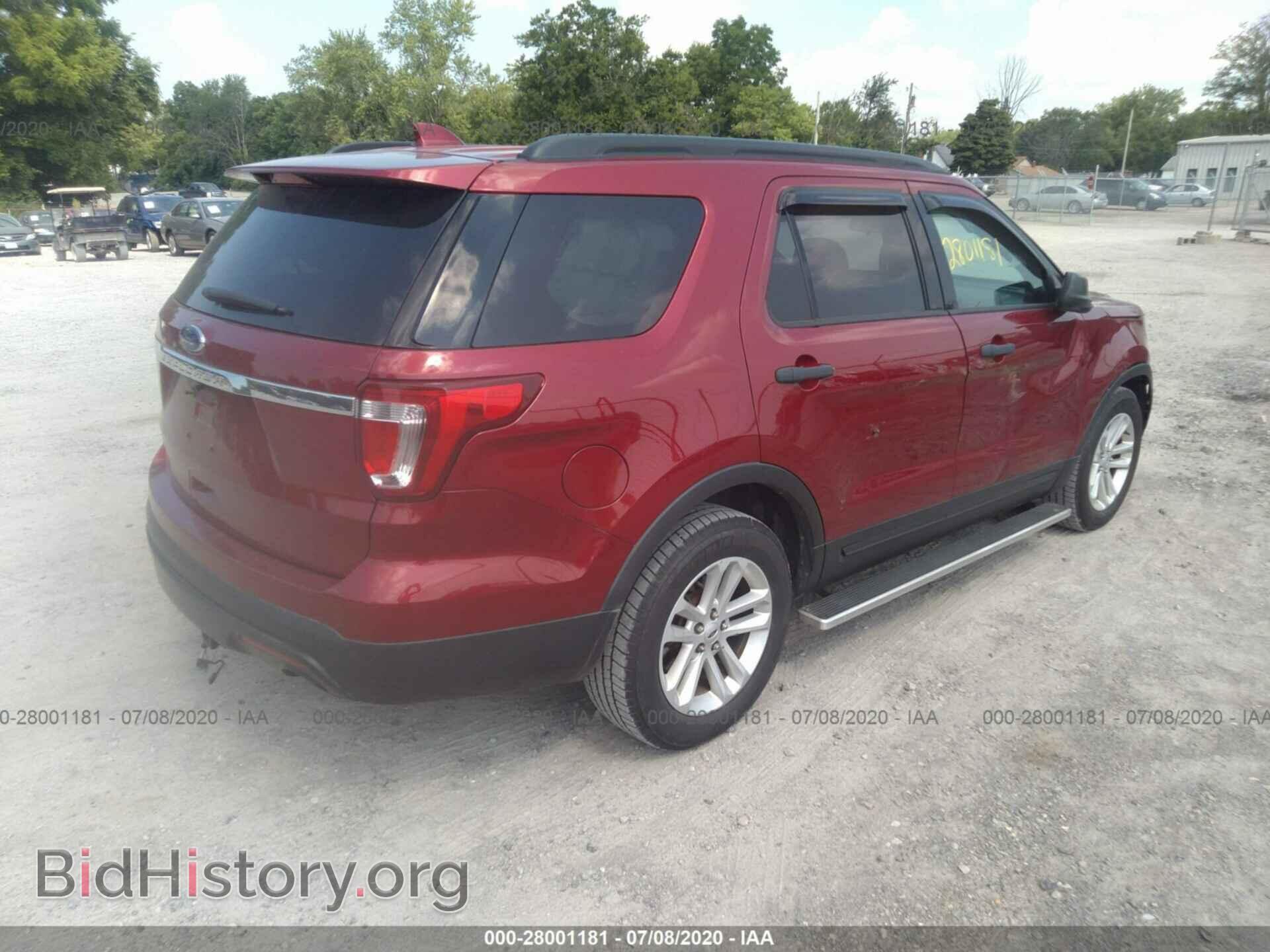 2016 FORD EXPLORER - VIN: 1FM5K7B80GGA06647 - Photo 4