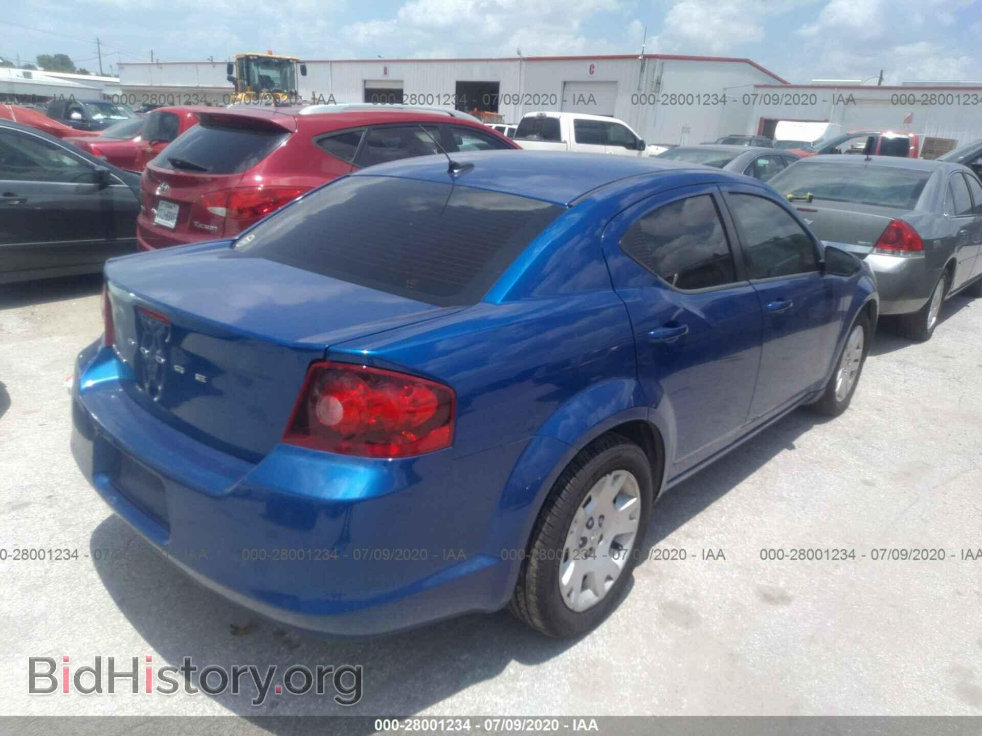 2013 DODGE AVENGER - VIN: 1C3CDZAB3DN730312 - Фото 4