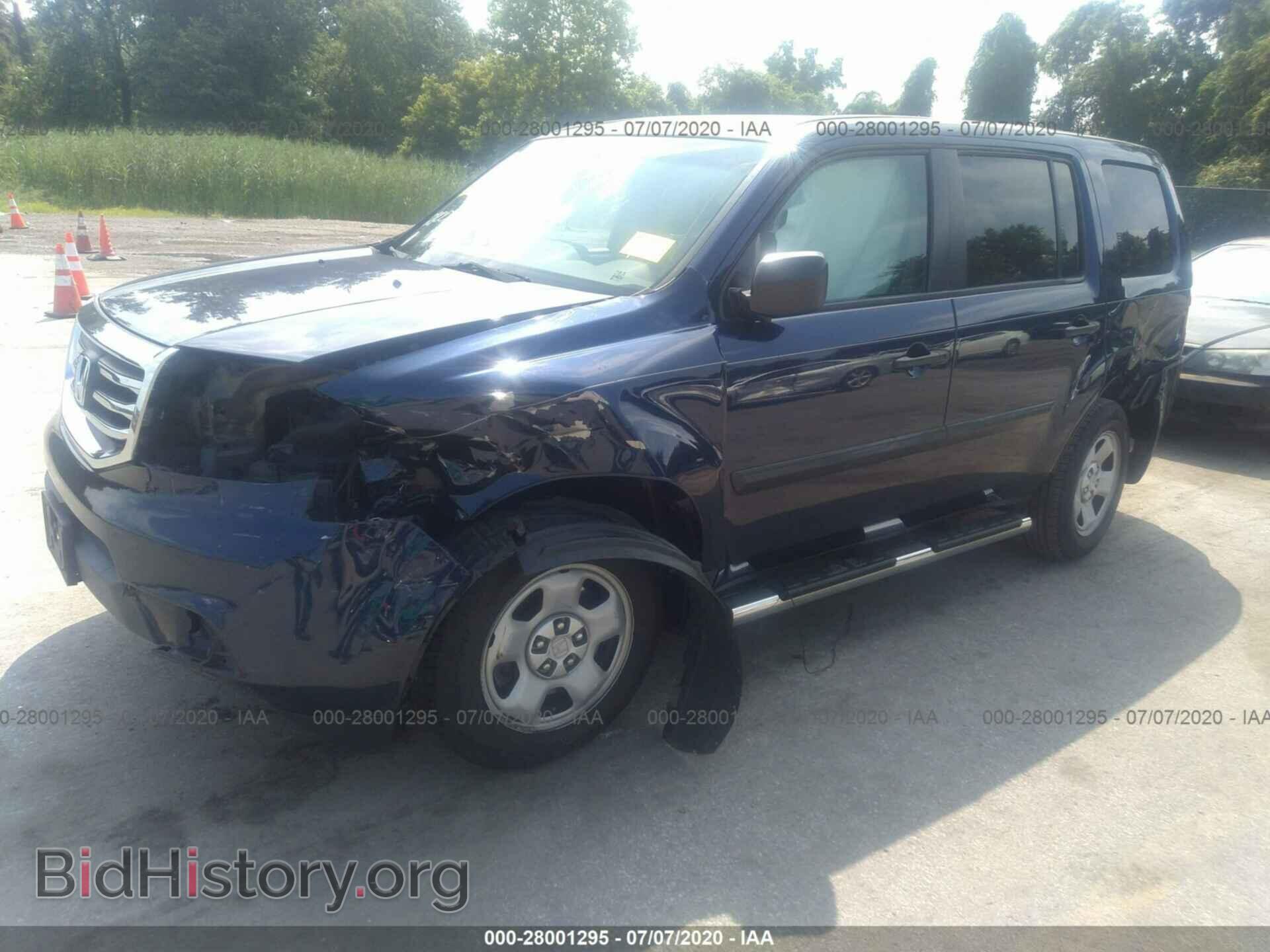 2013 HONDA PILOT - VIN: 5FNYF3H28DB035353 - Photo 2