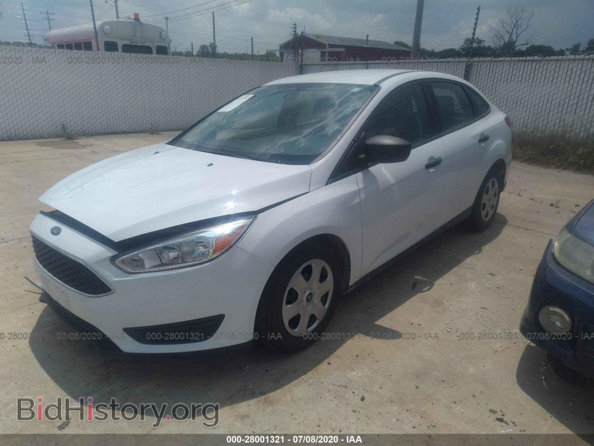 2018 FORD FOCUS - VIN: 1FADP3E28JL312159 - Фото 2