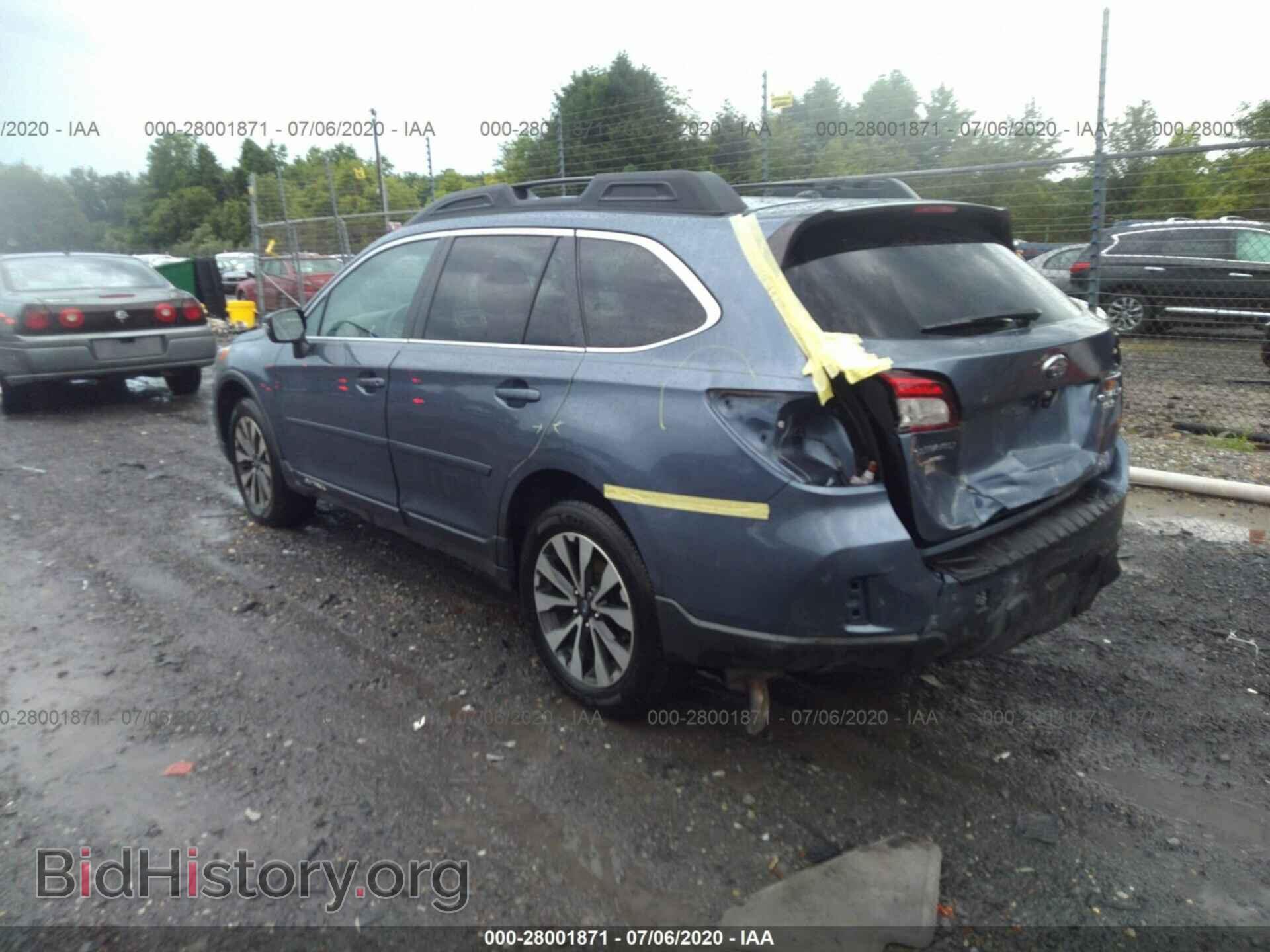 2015 SUBARU OUTBACK - VIN: 4S4BSANC2F3363107 - Фото 3