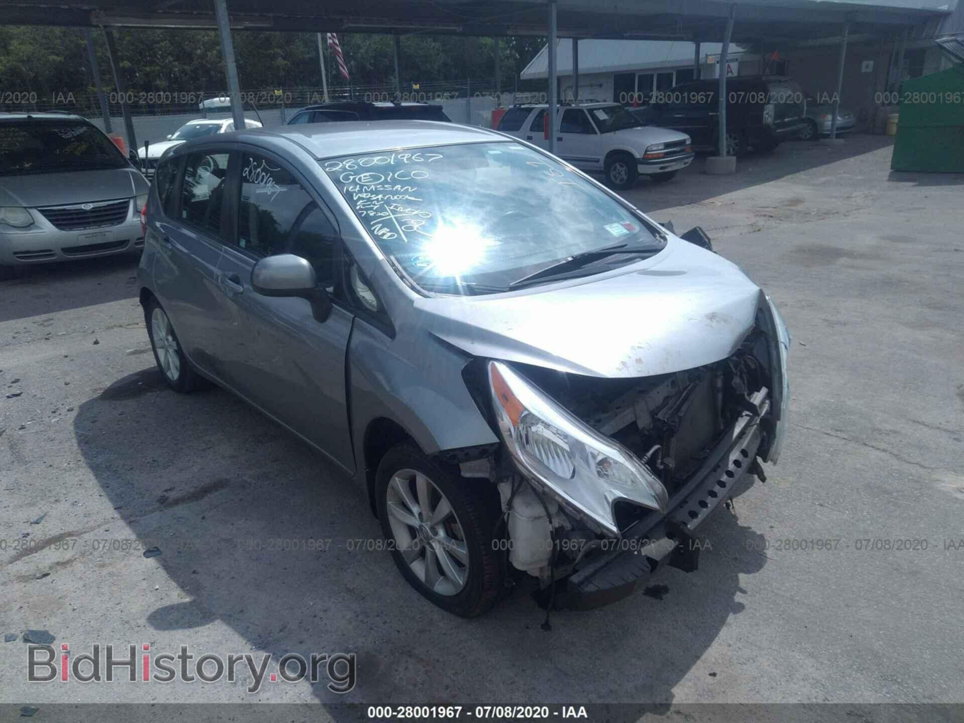 Фотография 3N1CE2CPXEL351496 - NISSAN VERSA NOTE 2014