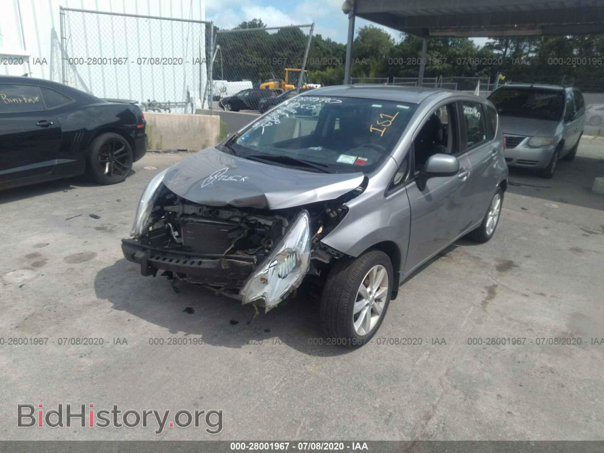 2014 NISSAN VERSA NOTE - VIN: 3N1CE2CPXEL351496 - Фото 2