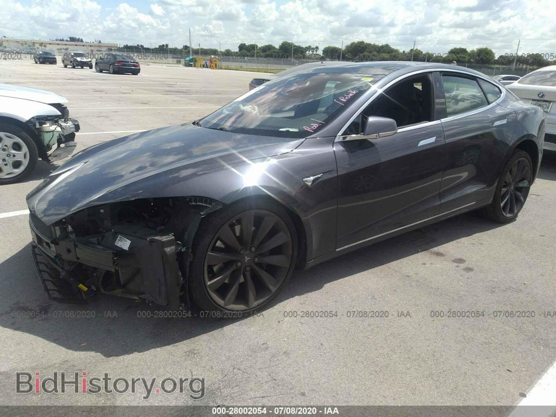 2016 TESLA MODEL S - VIN: 5YJSA1E25GF170422 - Фото 2