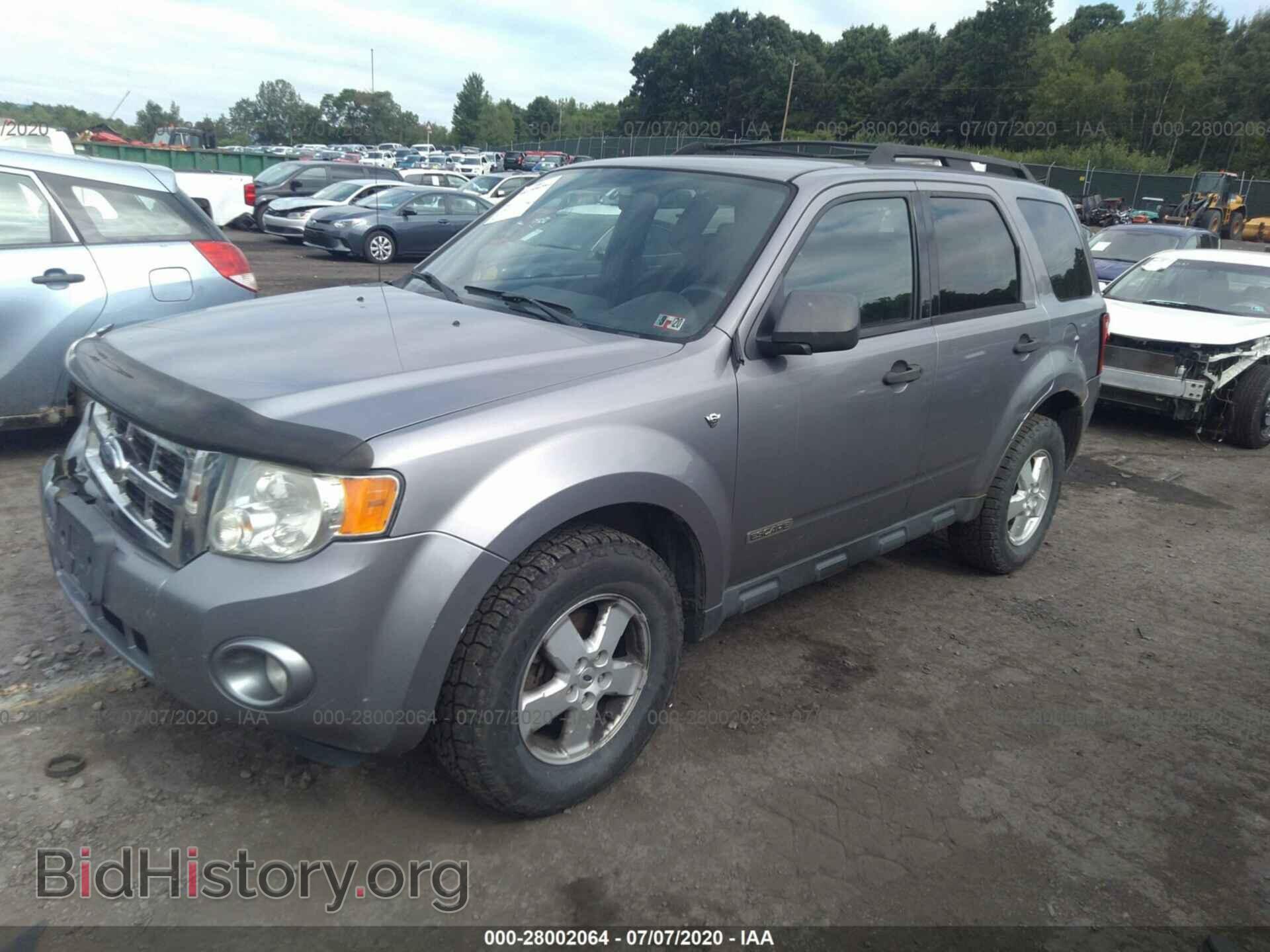 2008 FORD ESCAPE - VIN: 1FMCU93138KB79267 - Фото 2