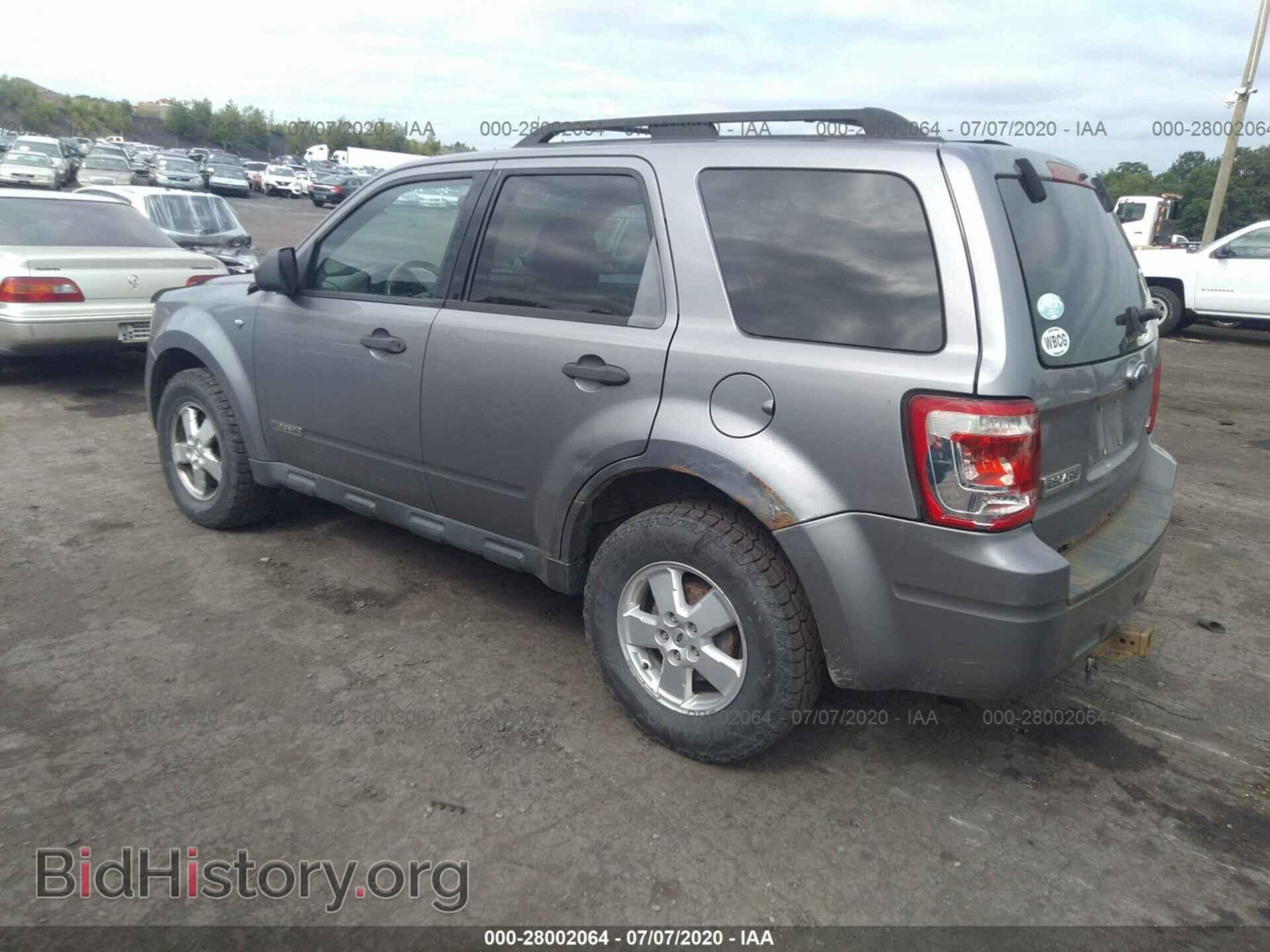2008 FORD ESCAPE - VIN: 1FMCU93138KB79267 - Фото 3
