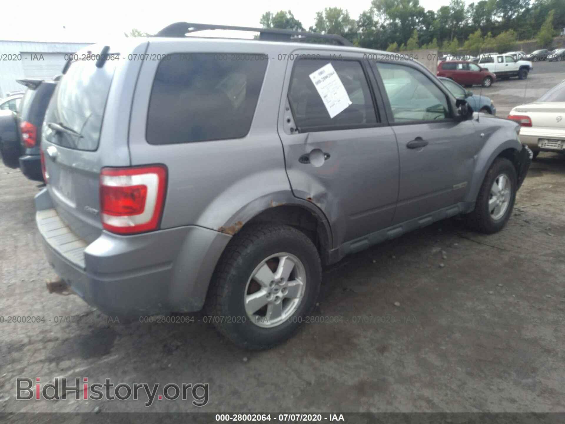 2008 FORD ESCAPE - VIN: 1FMCU93138KB79267 - Фото 4