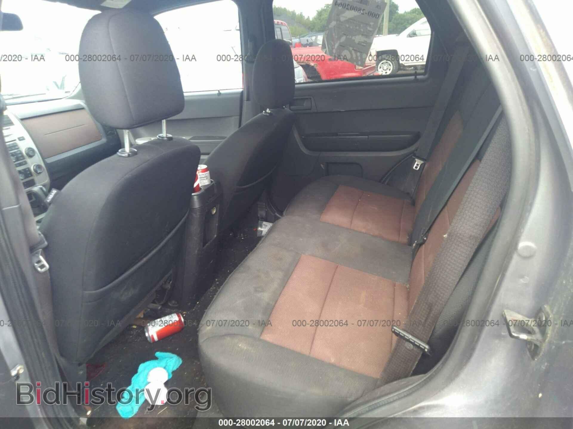 2008 FORD ESCAPE - VIN: 1FMCU93138KB79267 - Фото 8