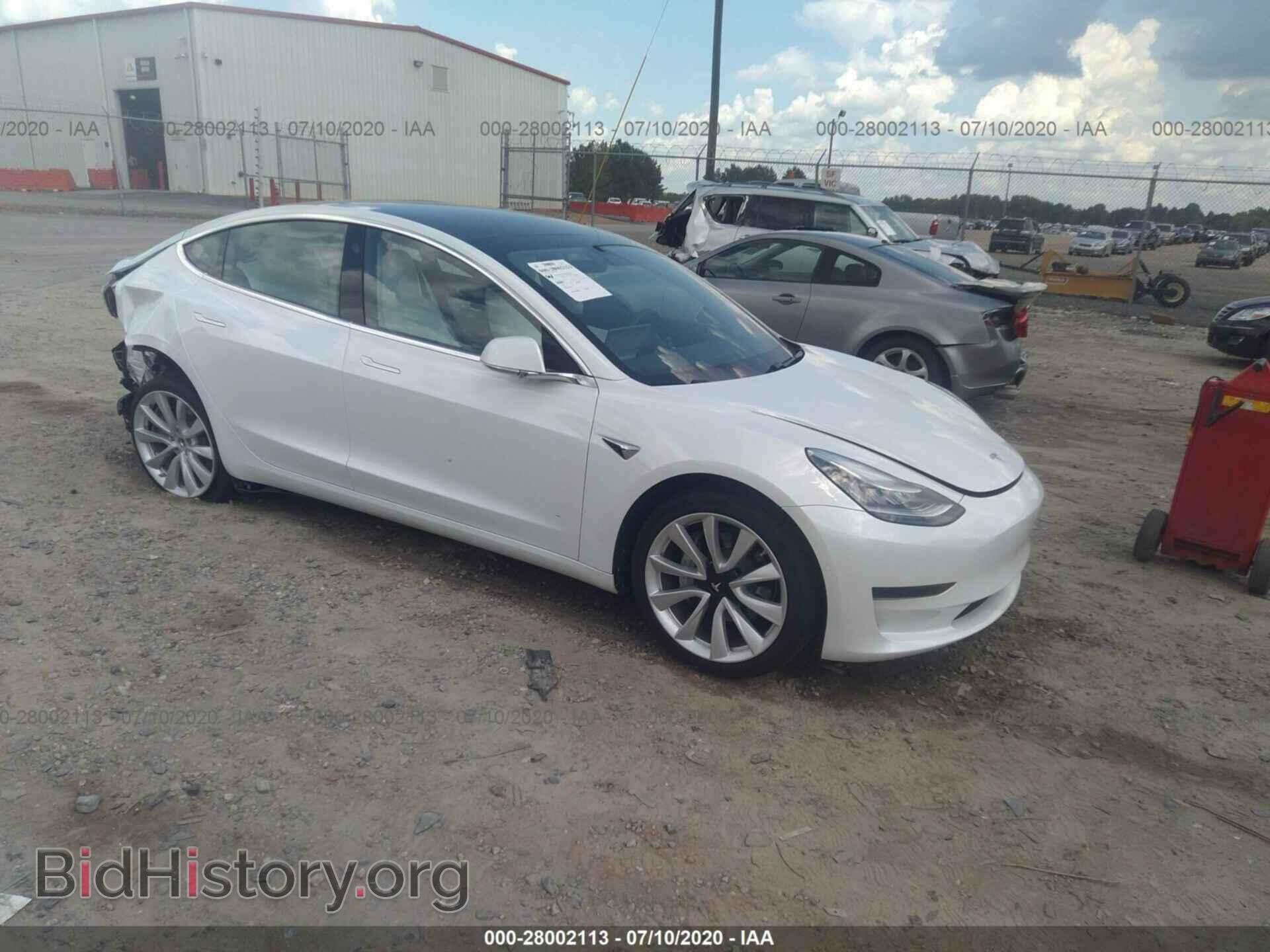 Фотография 5YJ3E1EA4KF447828 - TESLA MODEL 3 2019
