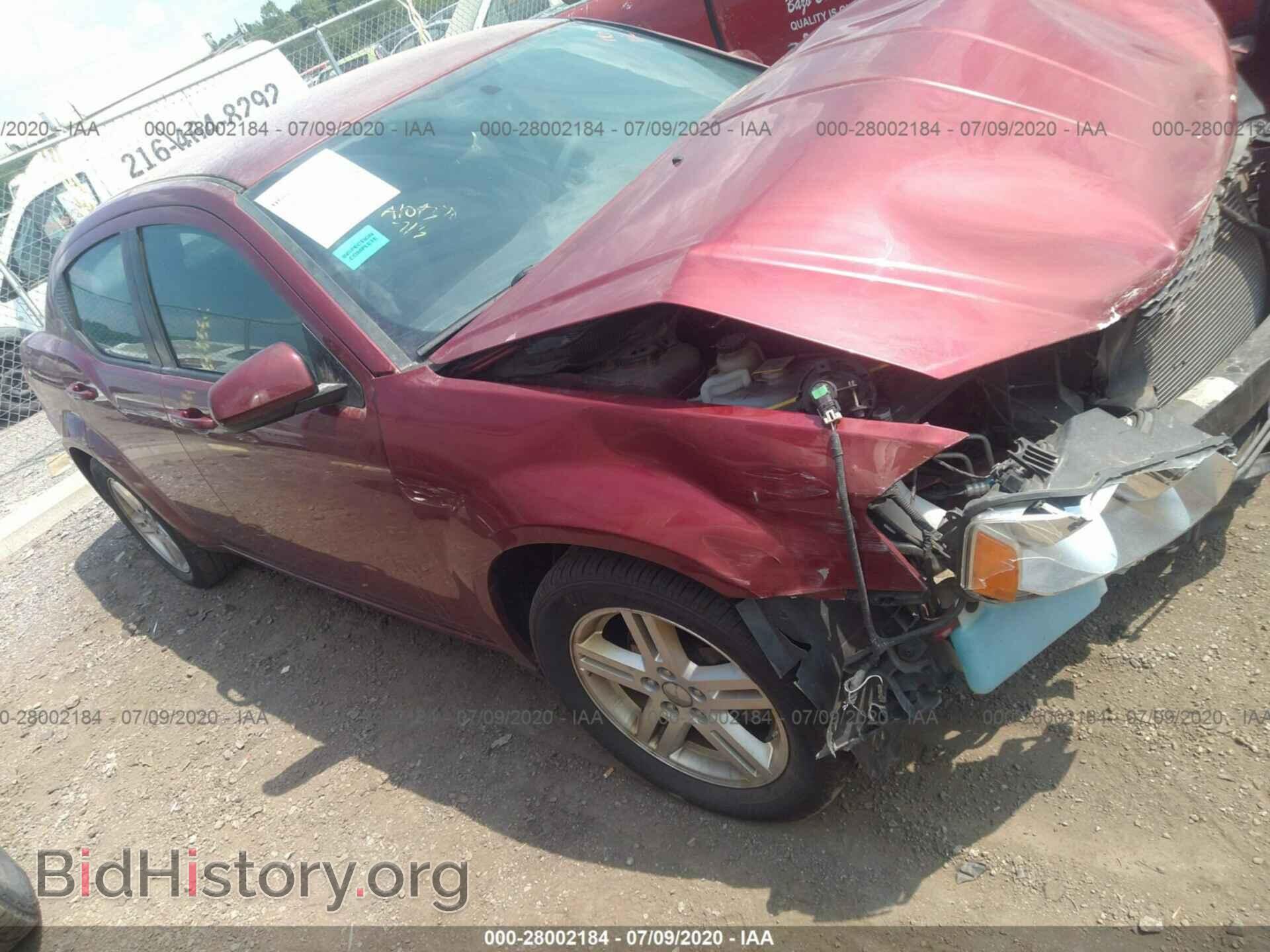 Фотография 1C3CDZCB8EN227714 - DODGE AVENGER 2014