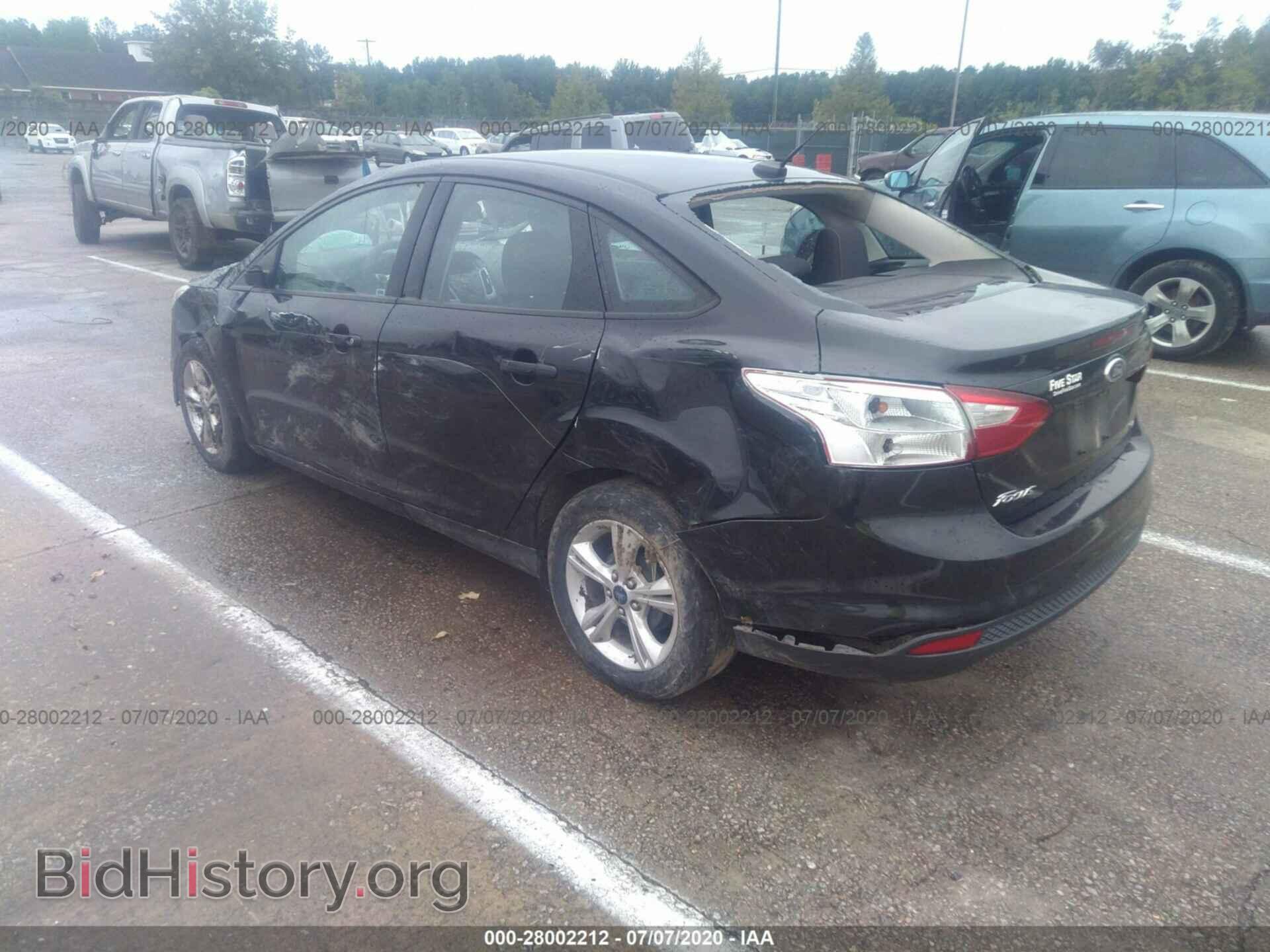 2013 FORD FOCUS - VIN: 1FADP3F26DL363372 - Фото 3