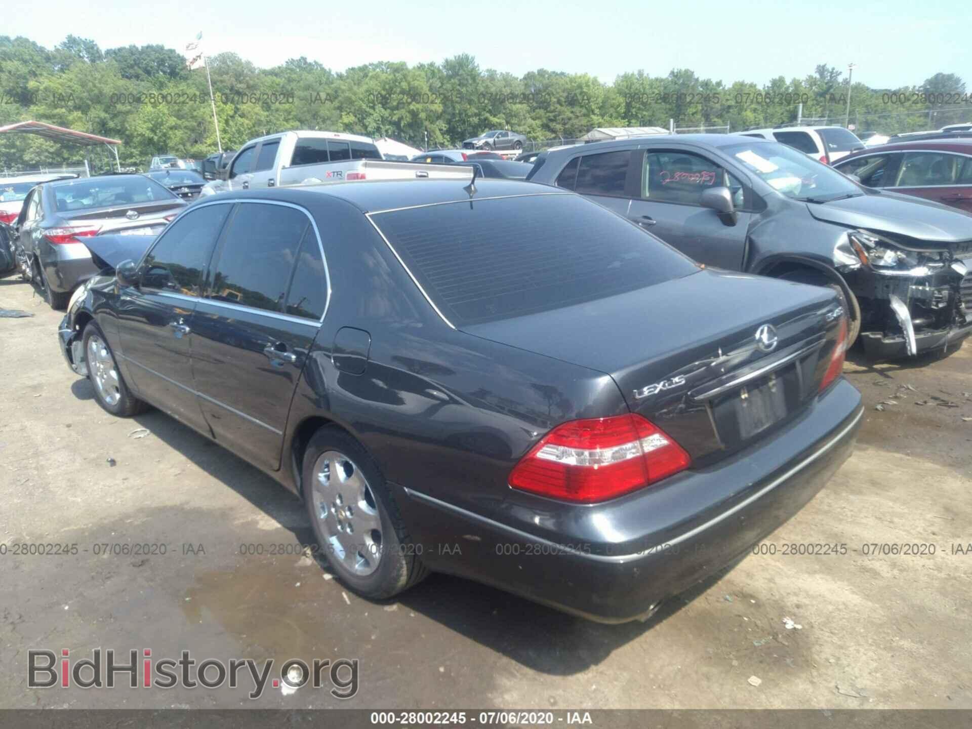 2005 LEXUS LS - VIN: JTHBN36F955025785 - Photo 3