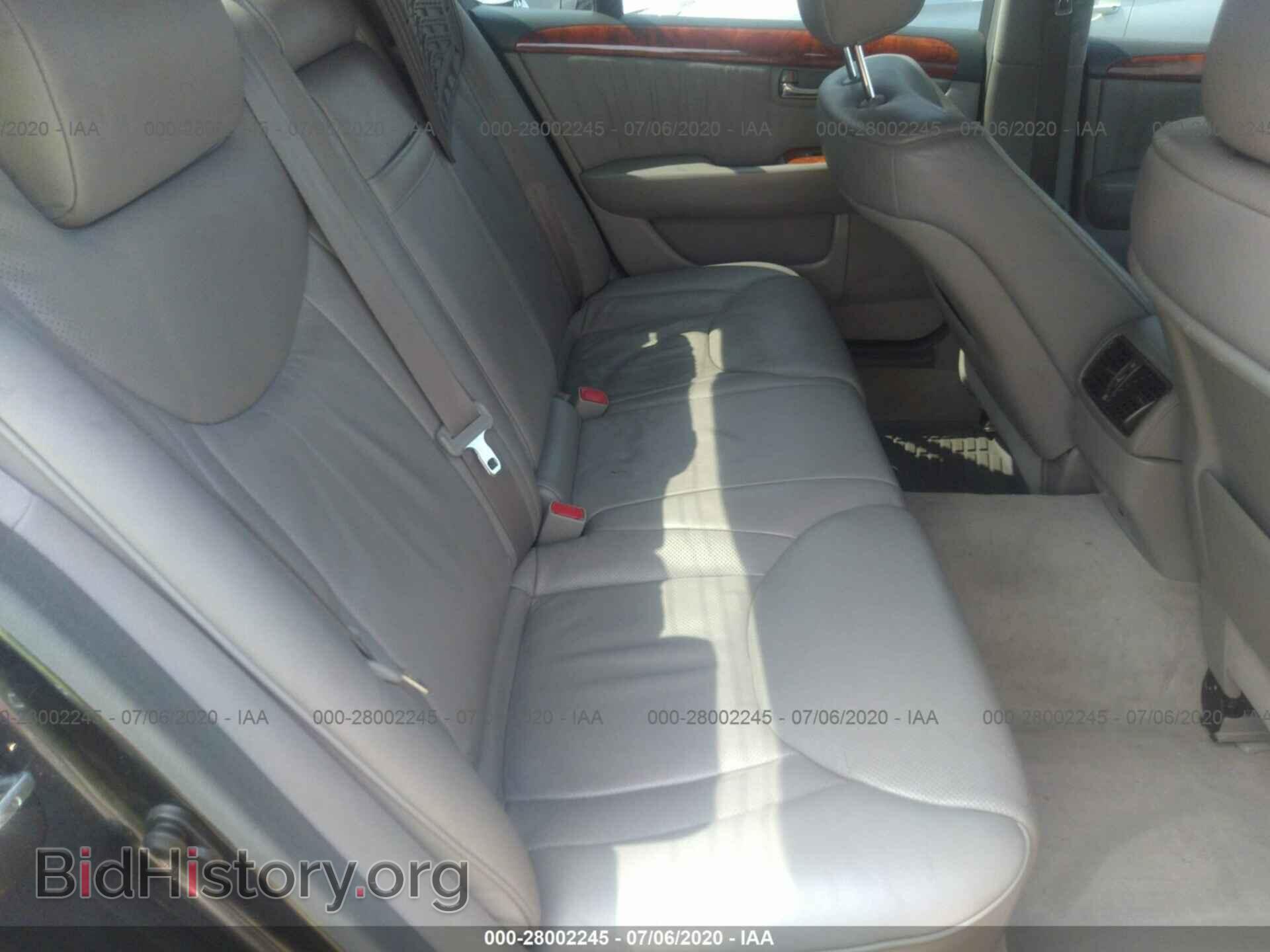 2005 LEXUS LS - VIN: JTHBN36F955025785 - Photo 8