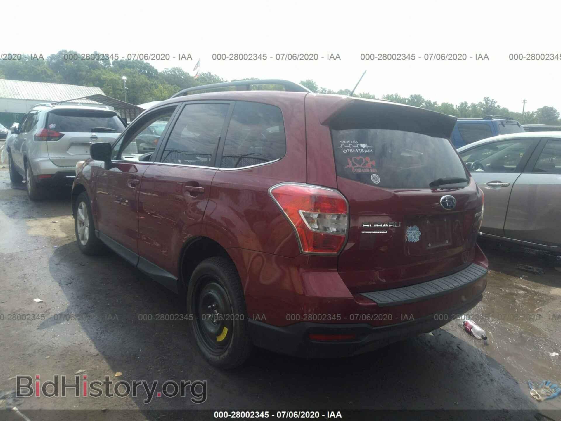 2014 SUBARU FORESTER - VIN: JF2SJAHC1EH409211 - Фото 3
