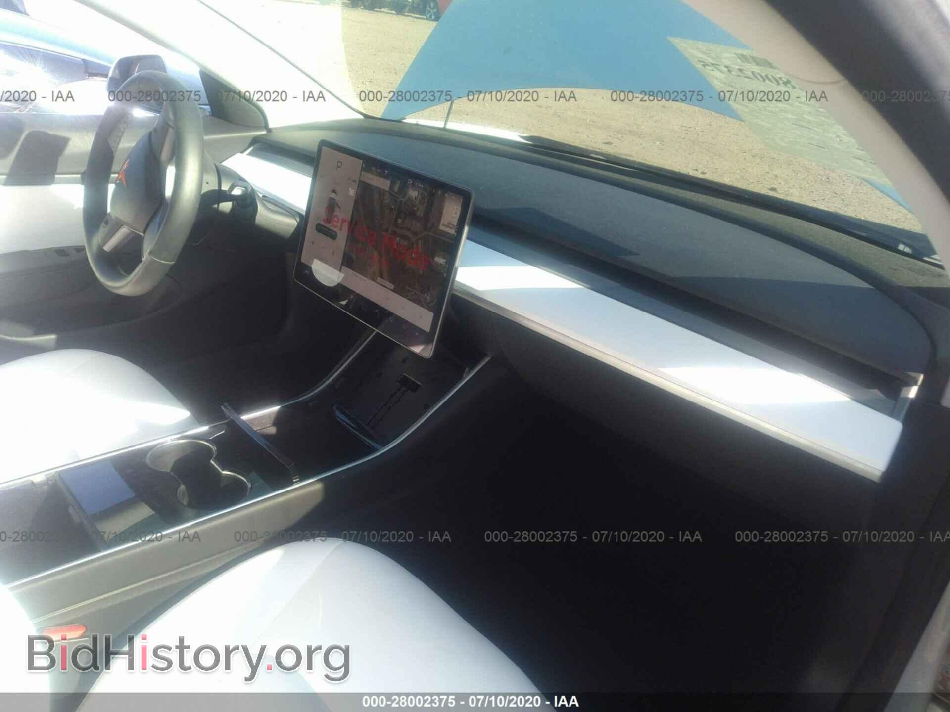 2019 TESLA MODEL 3 - VIN: 5YJ3E1EA8KF332522 - Фото 5
