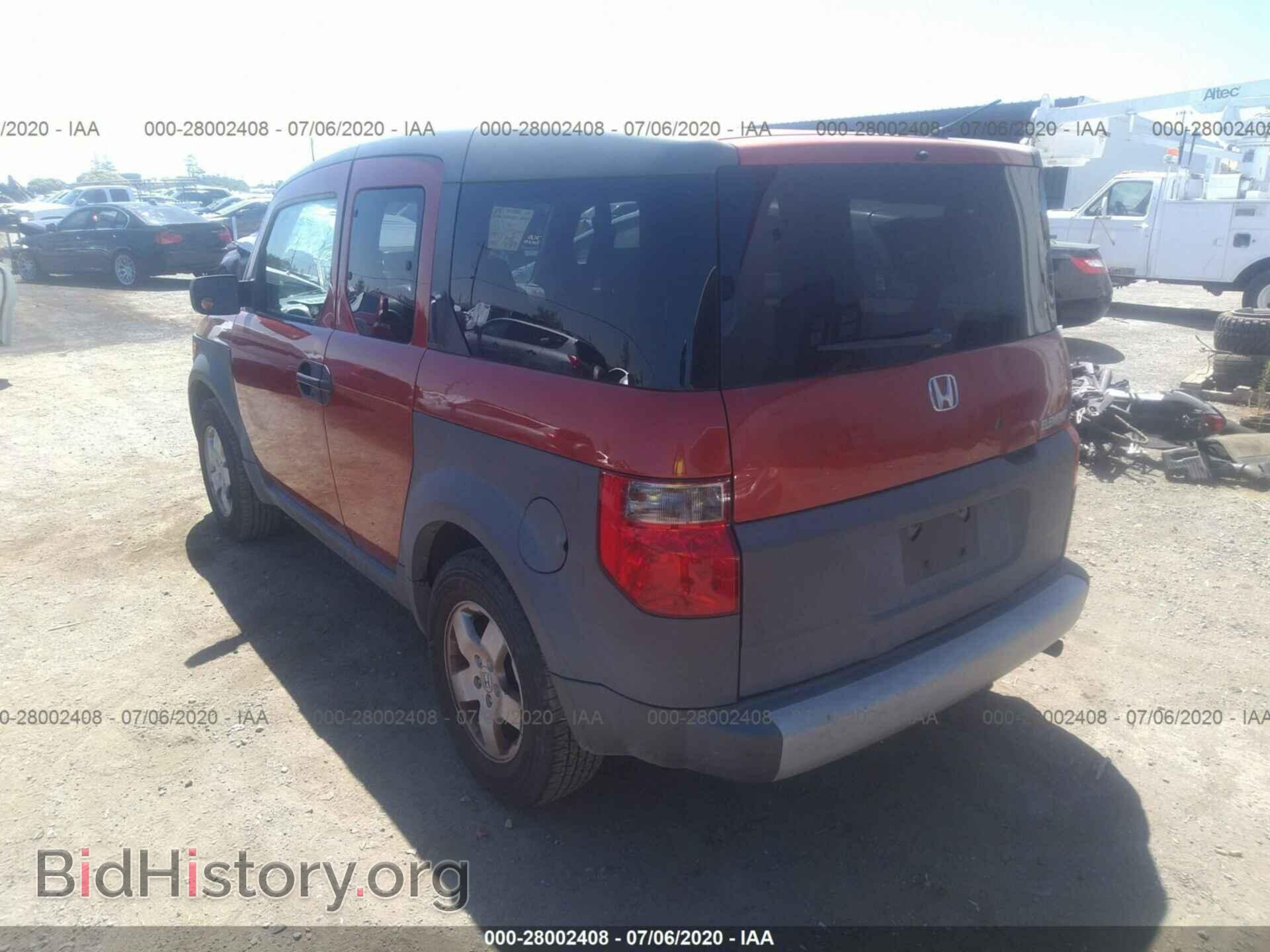 2003 HONDA ELEMENT - VIN: 5J6YH18623L018698 - Фото 3
