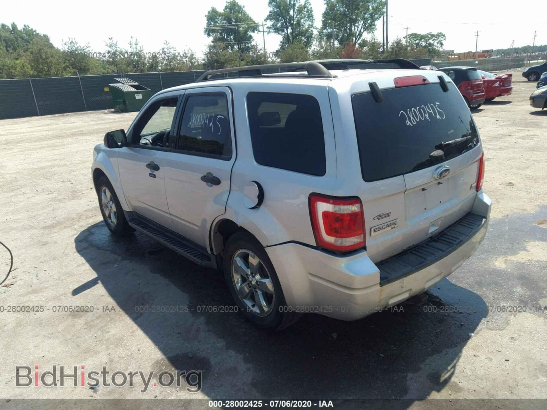 2011 FORD ESCAPE - VIN: 1FMCU9DG5BKC03918 - Фото 3