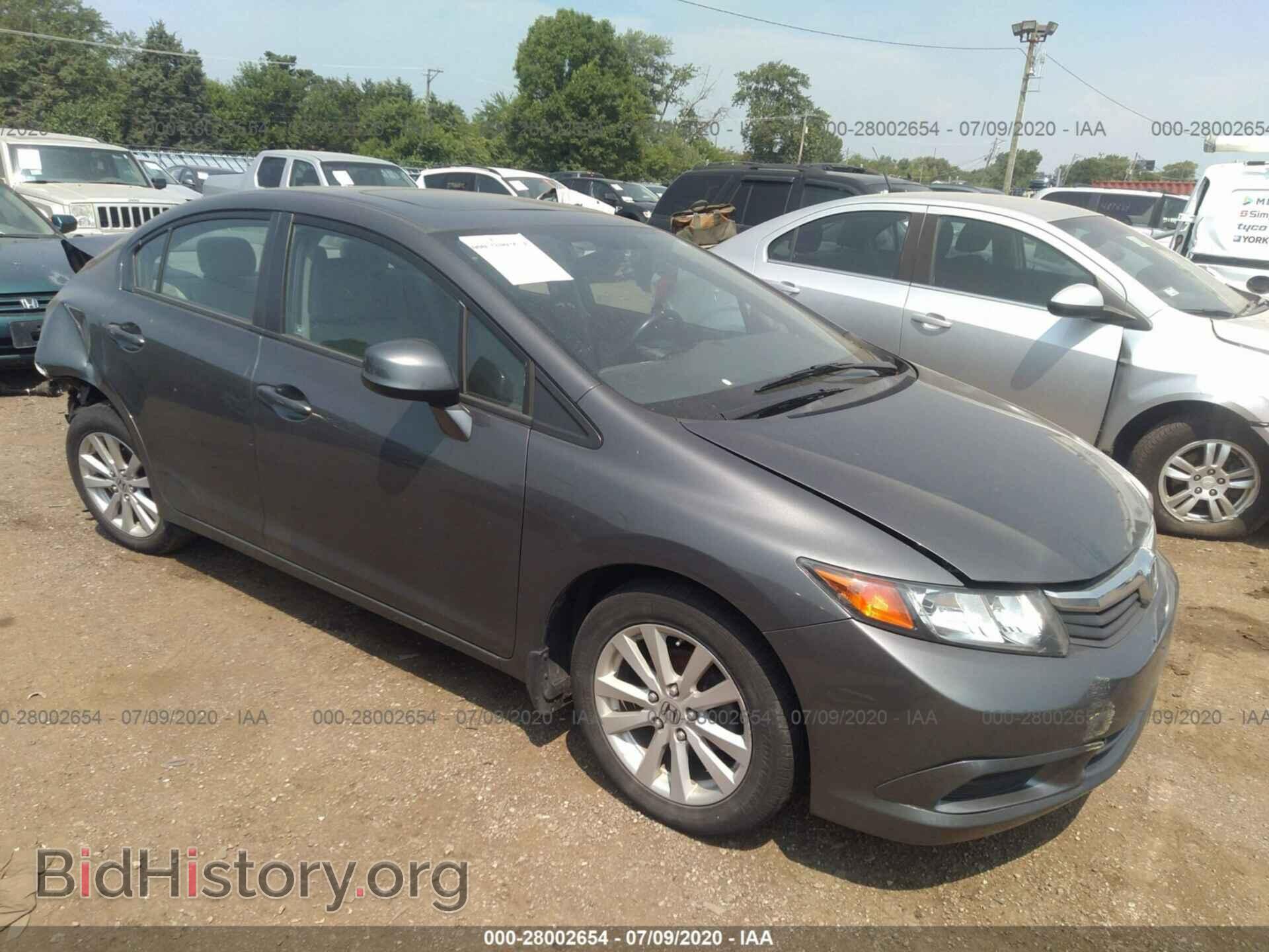 Фотография 2HGFB2F92CH575384 - HONDA CIVIC SDN 2012