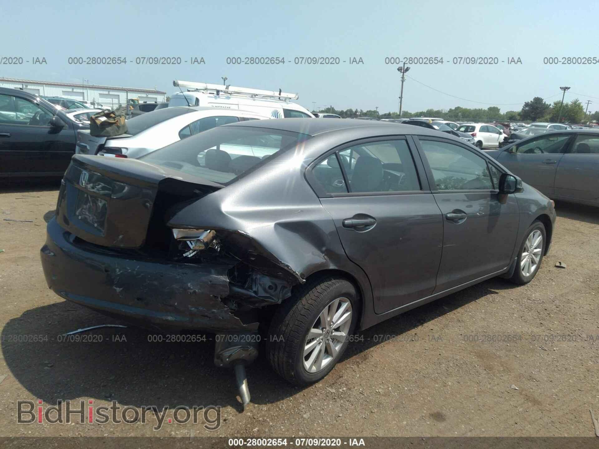 2012 HONDA CIVIC SDN - VIN: 2HGFB2F92CH575384 - Фото 4