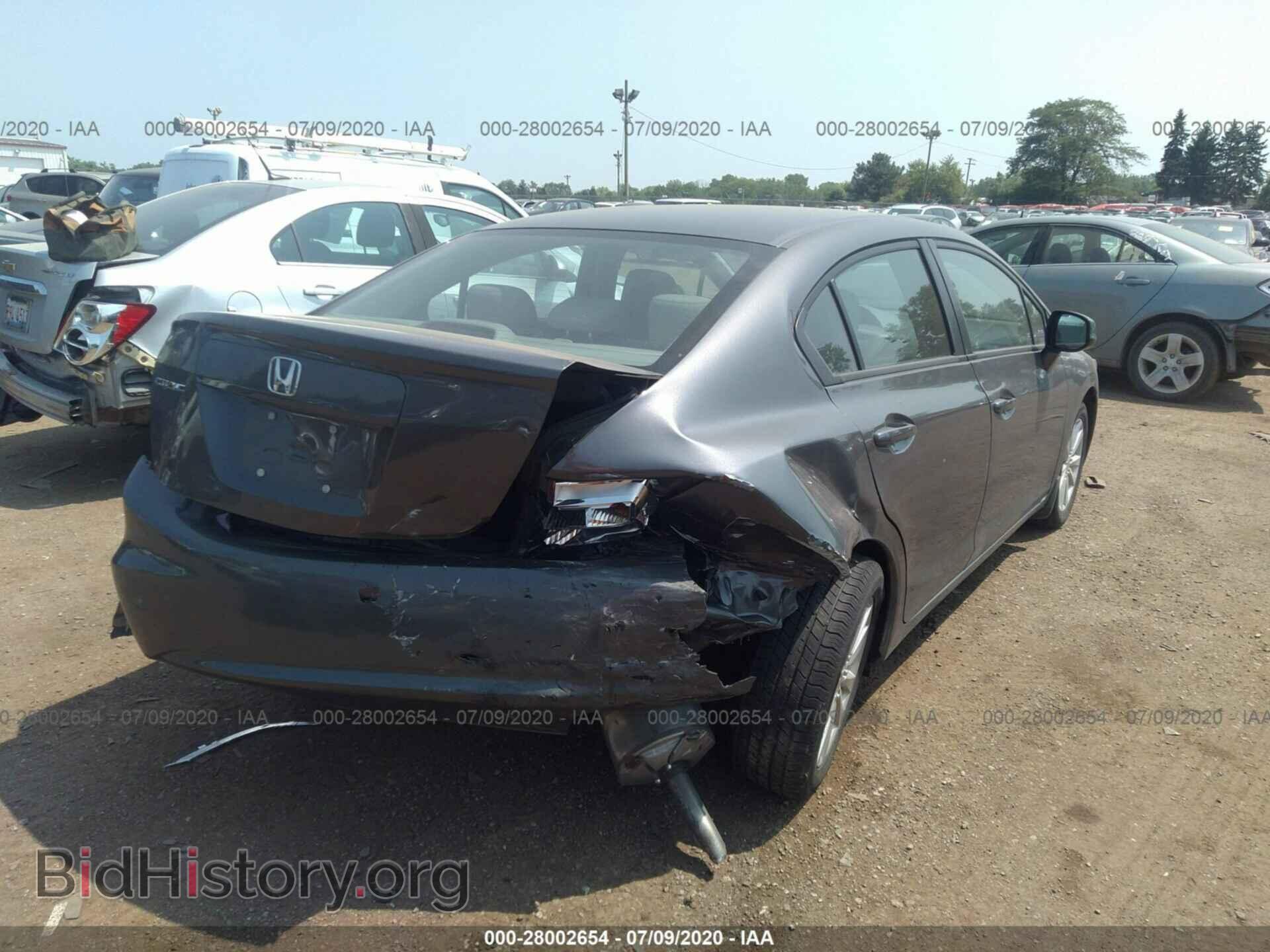 2012 HONDA CIVIC SDN - VIN: 2HGFB2F92CH575384 - Фото 6