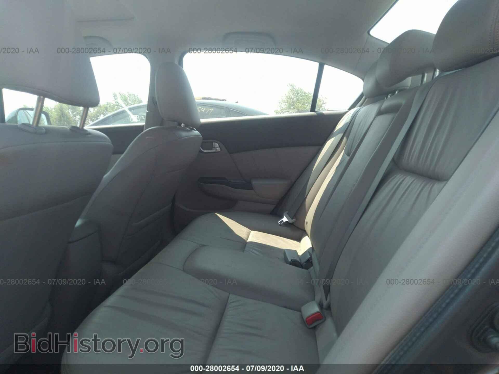 2012 HONDA CIVIC SDN - VIN: 2HGFB2F92CH575384 - Фото 8
