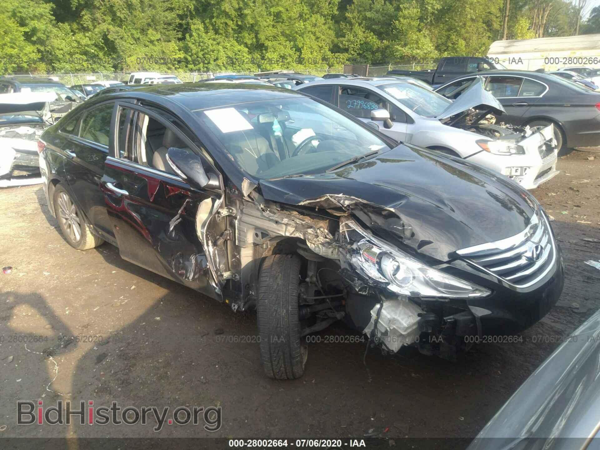 Фотография 5NPEC4ACXEH881734 - HYUNDAI SONATA 2014