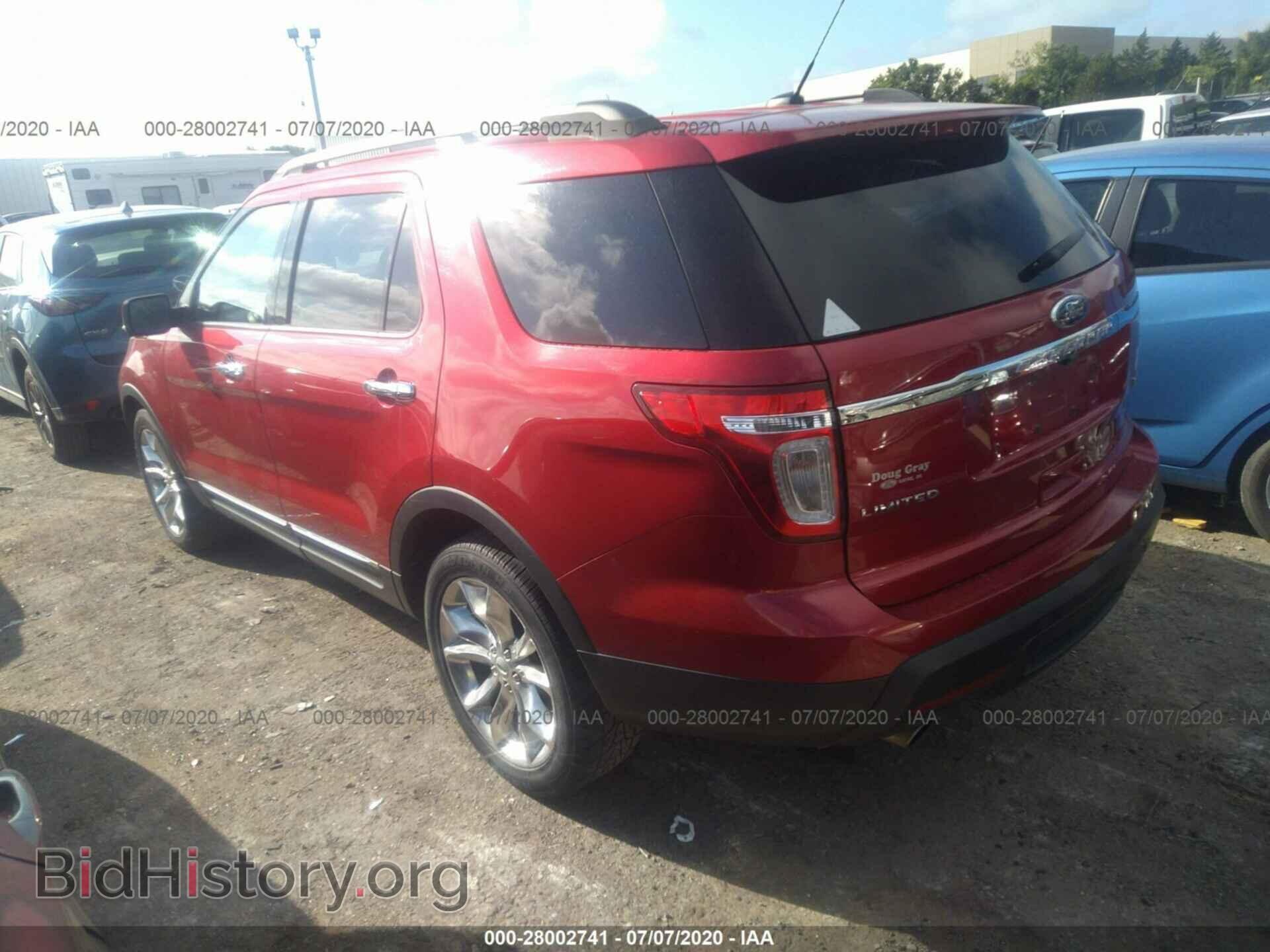 2012 FORD EXPLORER - VIN: 1FMHK7F99CGA40760 - Фото 3