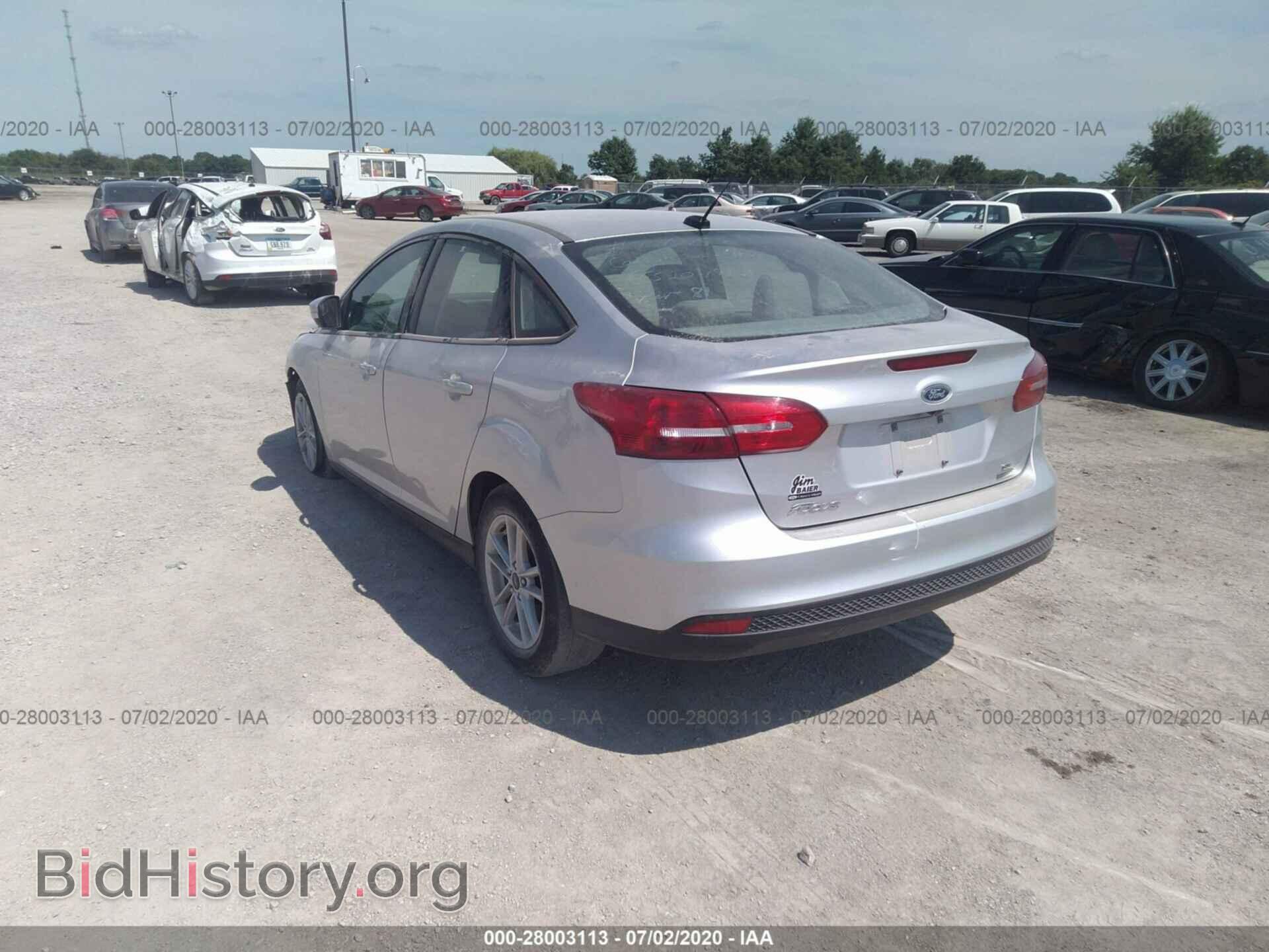 2018 FORD FOCUS - VIN: 1FADP3FEXJL269811 - Фото 3