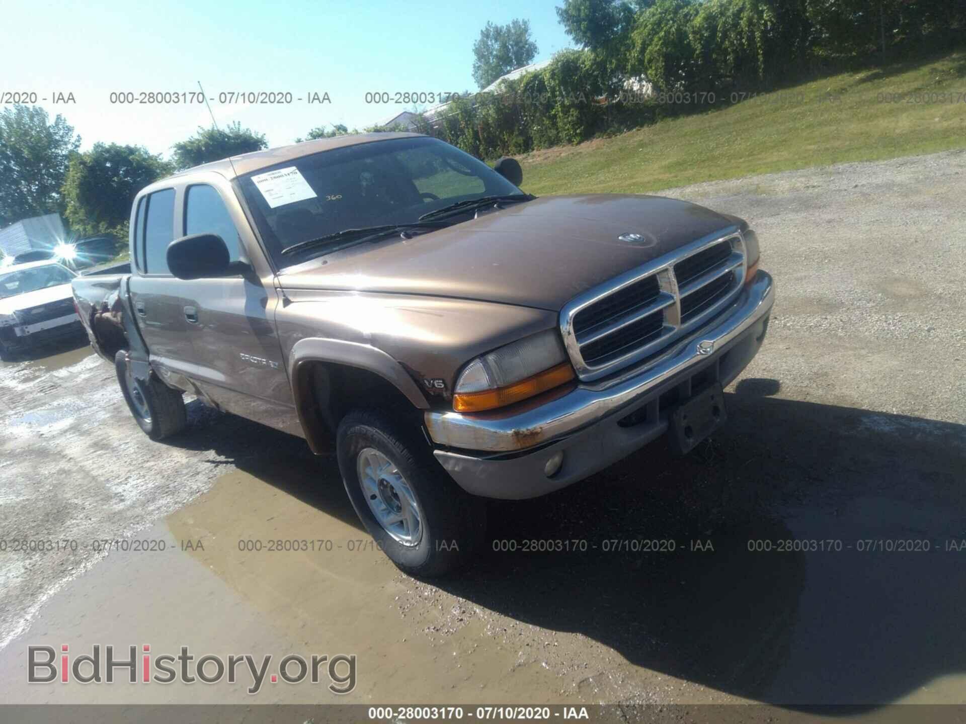 Photo 1B7GG2AX8YS636036 - DODGE DAKOTA 2000