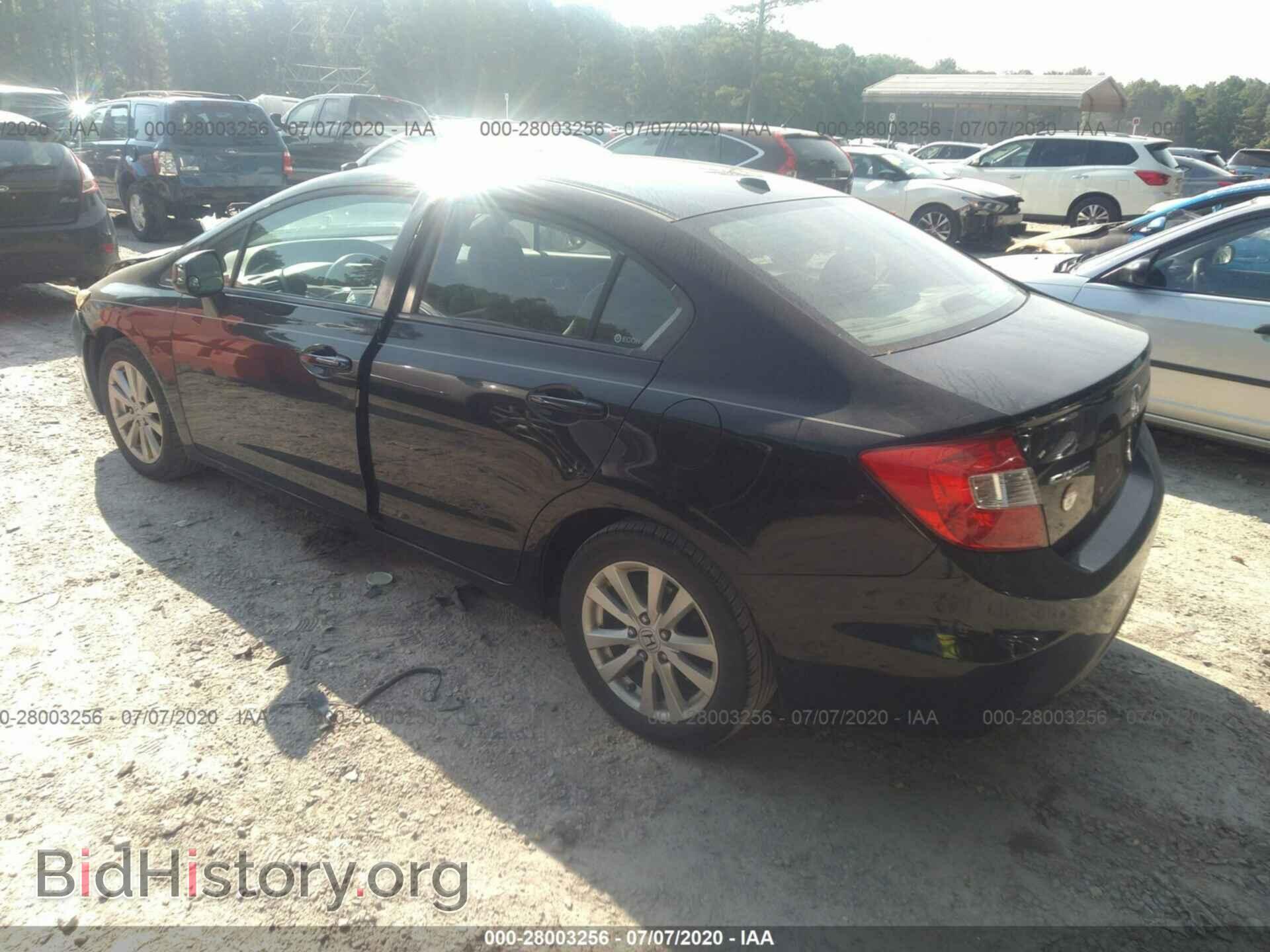 2012 HONDA CIVIC SDN - VIN: 19XFB2F86CE045761 - Фото 3
