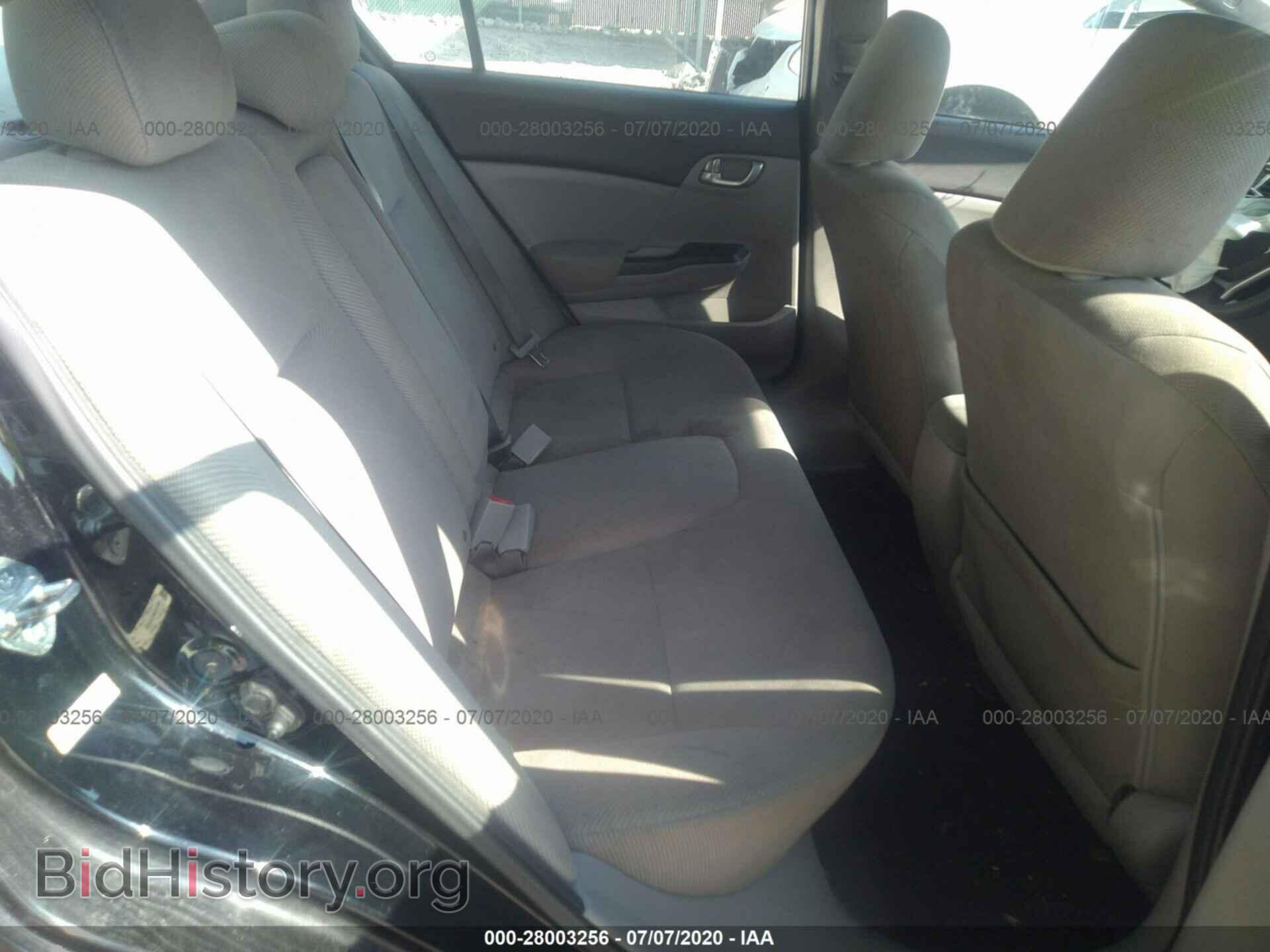 2012 HONDA CIVIC SDN - VIN: 19XFB2F86CE045761 - Фото 8
